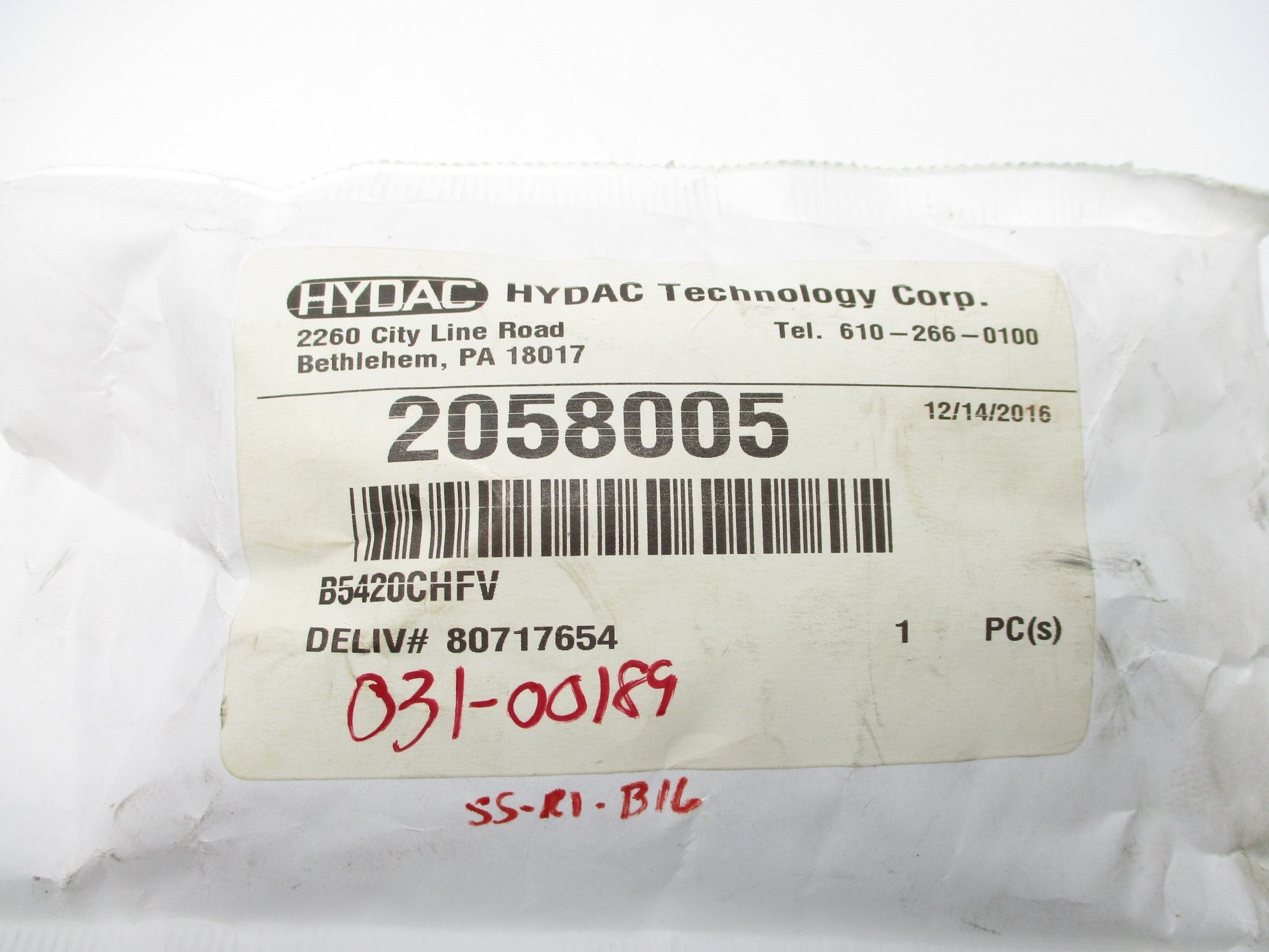 HYDAC B5420CHFV NSMP