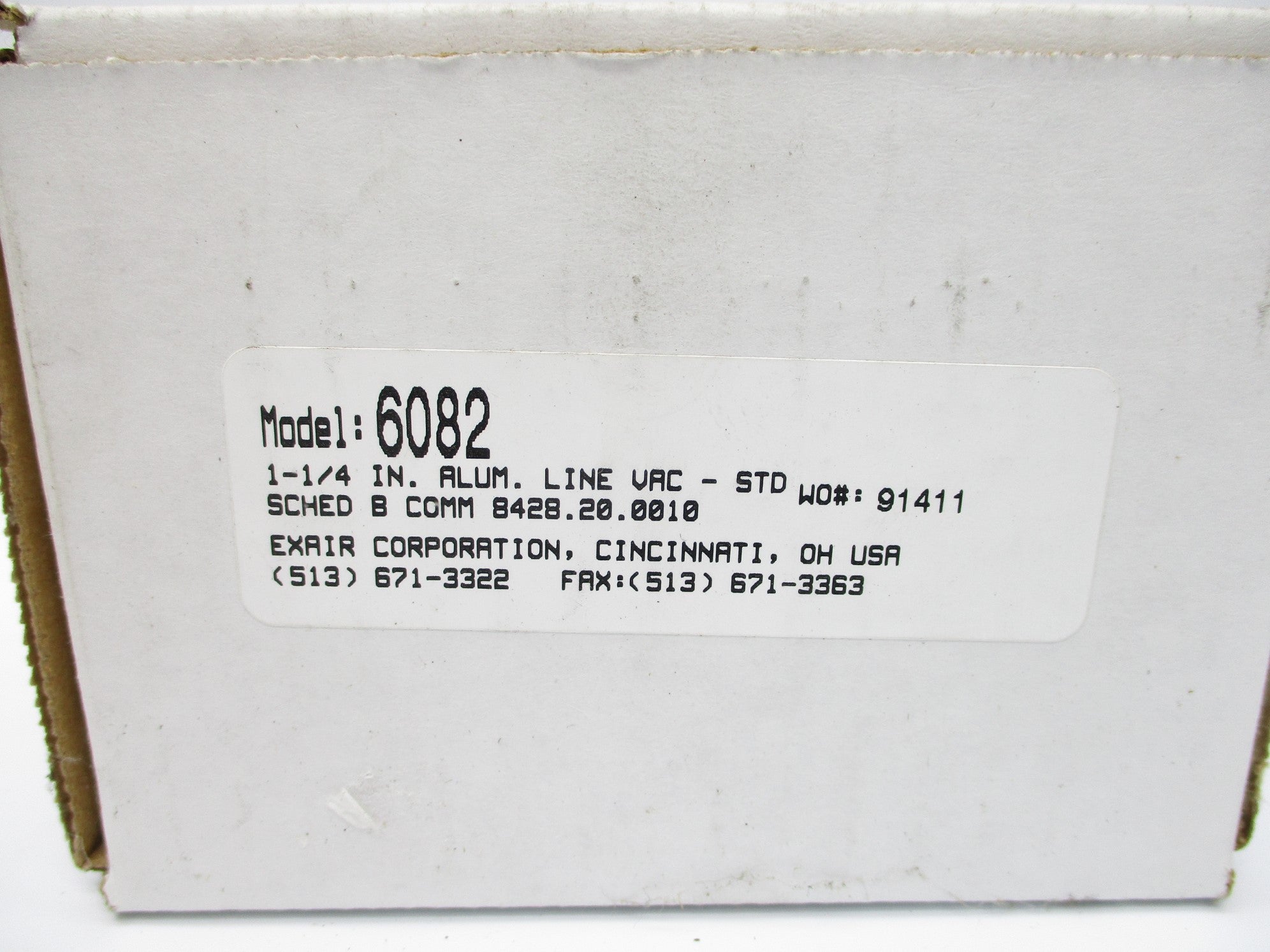 EXAIR 6082 250PSIG NSMP