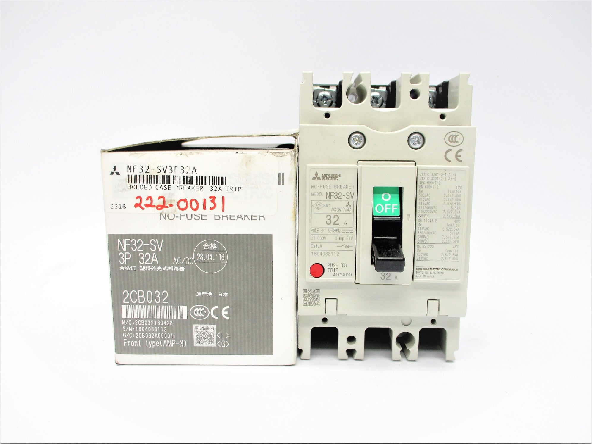 MITSUBISHI NF32-SV3P32A 32A 600V NSMP