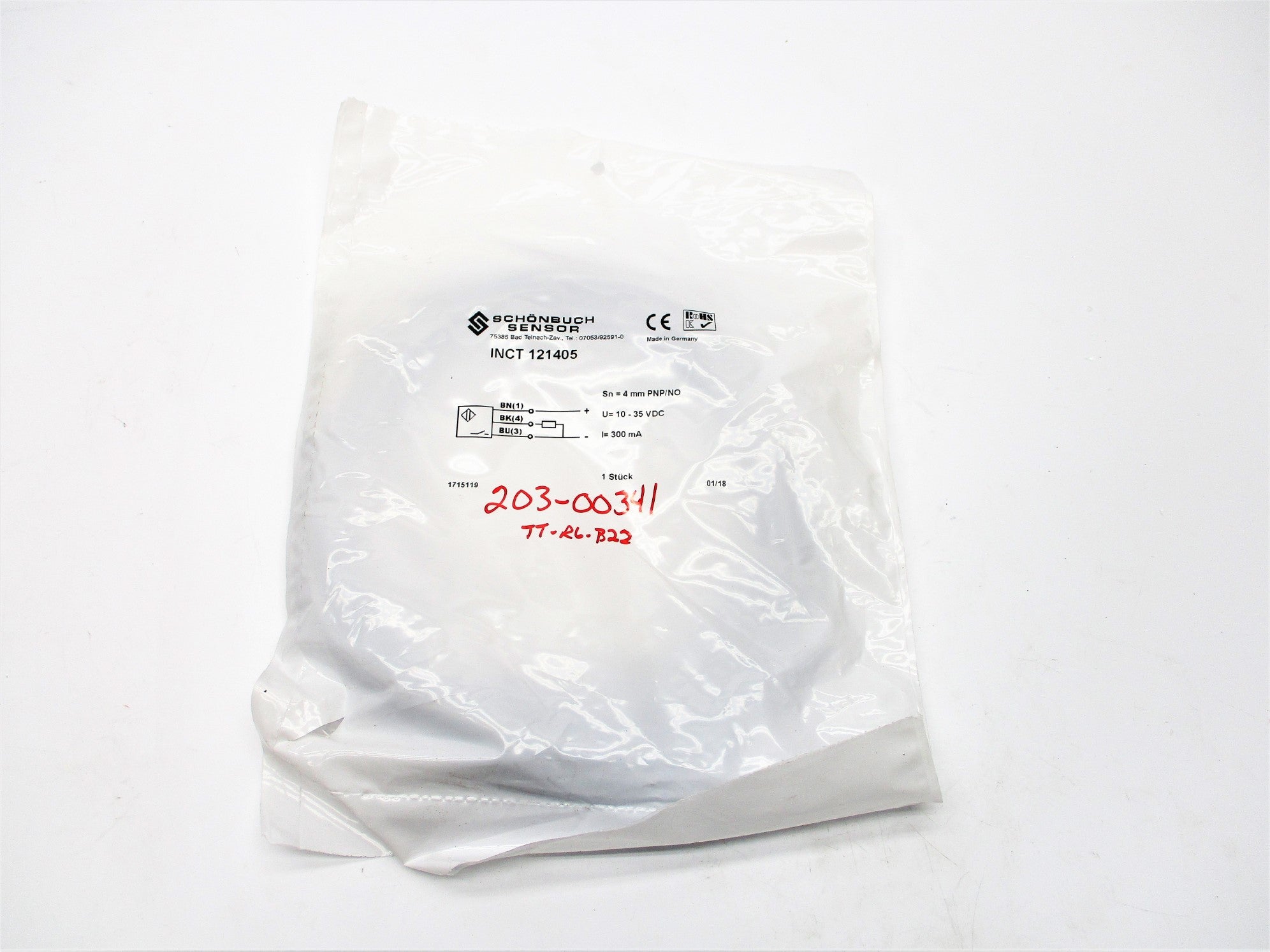 SCHONBUCH SENSOR INCT121405 NSMP
