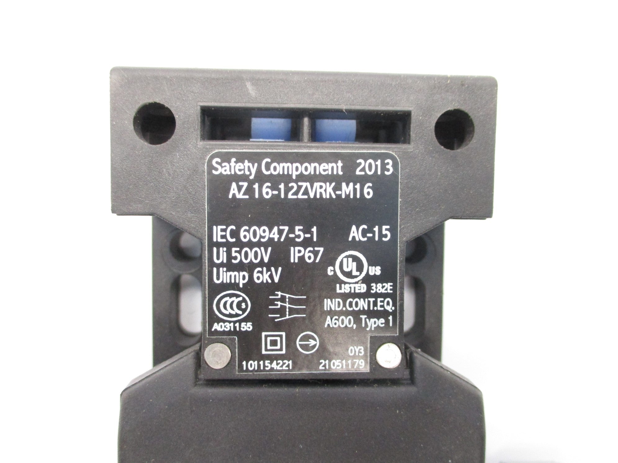 SCHMERSAL AZ16-12ZVRK-M16 500V (NO KEY) NSNP