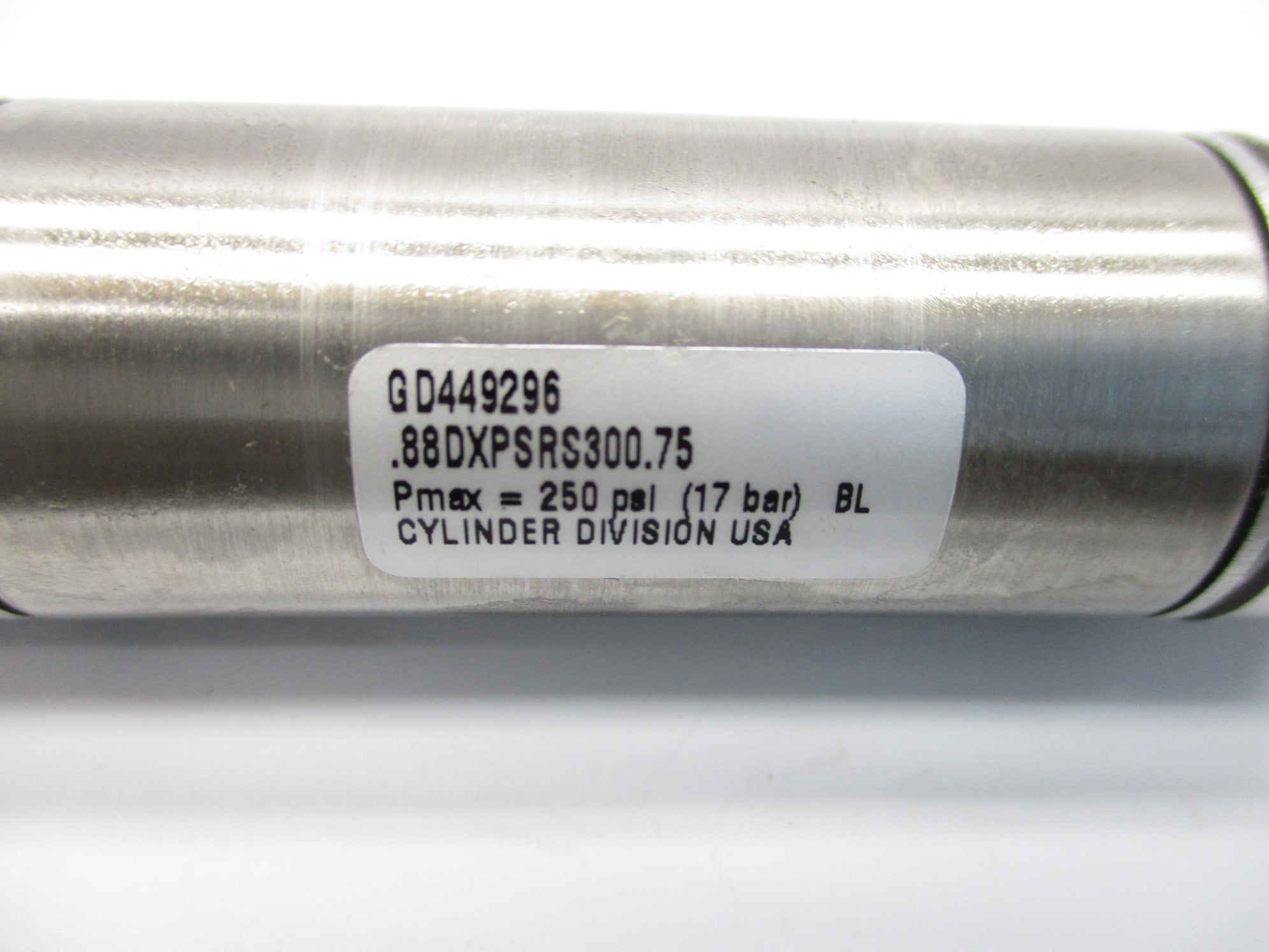 PARKER .88DXPSRS300.75 250PSI NSNP