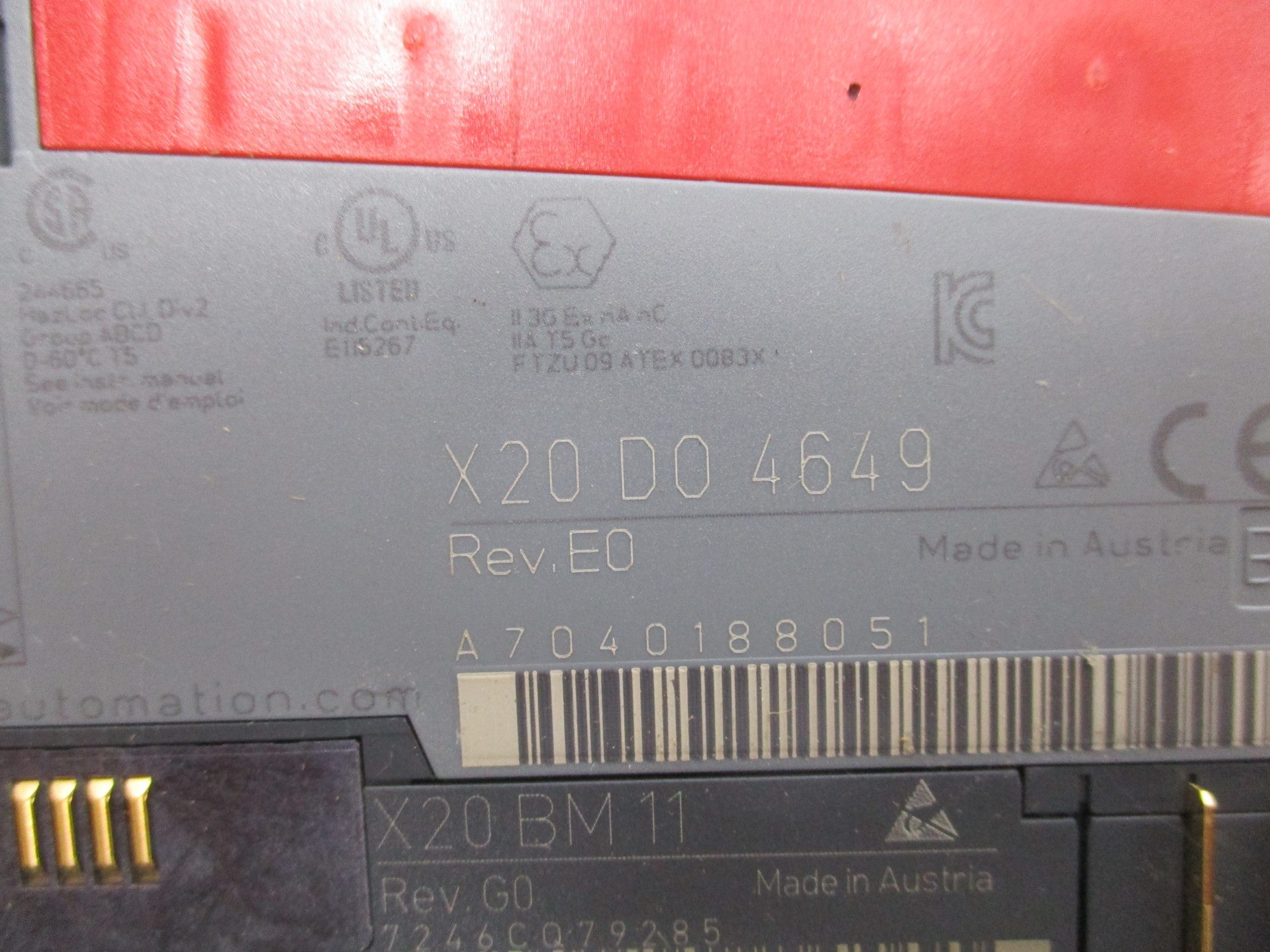 B&R X20DO4649 NSNP