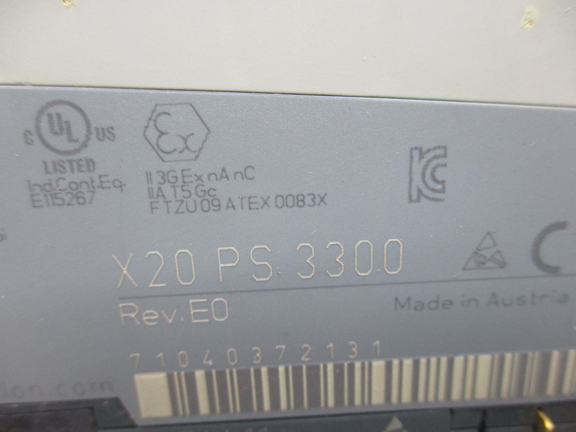 B&R X20PS3300 NSNP