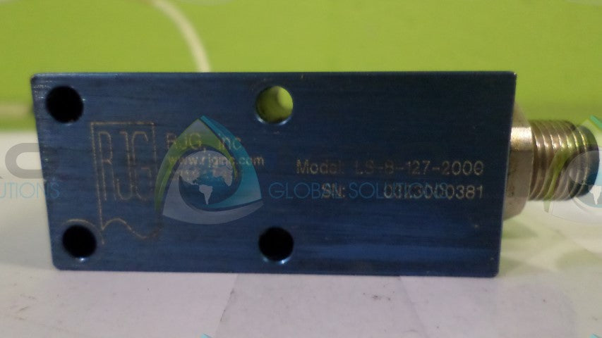 RJG INC. LS-B-127-2000 *USED*