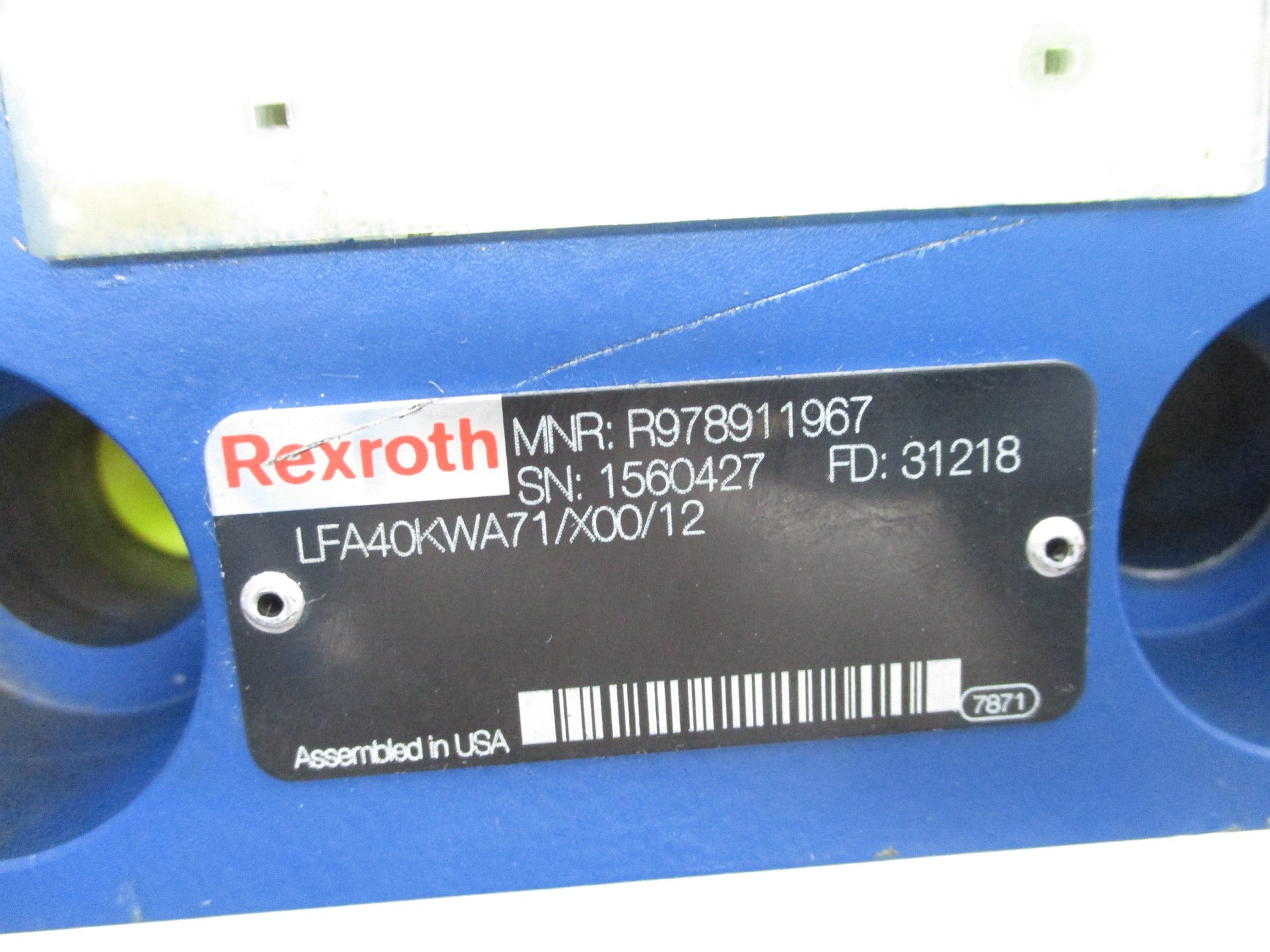 REXROTH R978911967 LFA40KWA71/X00/12 NSNP