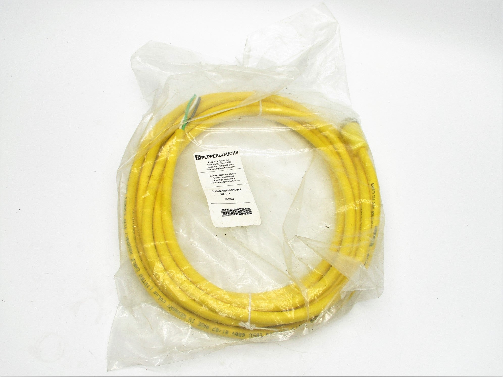 PEPPERL+FUCHS V93-G-YE6M-STOOW NSMP