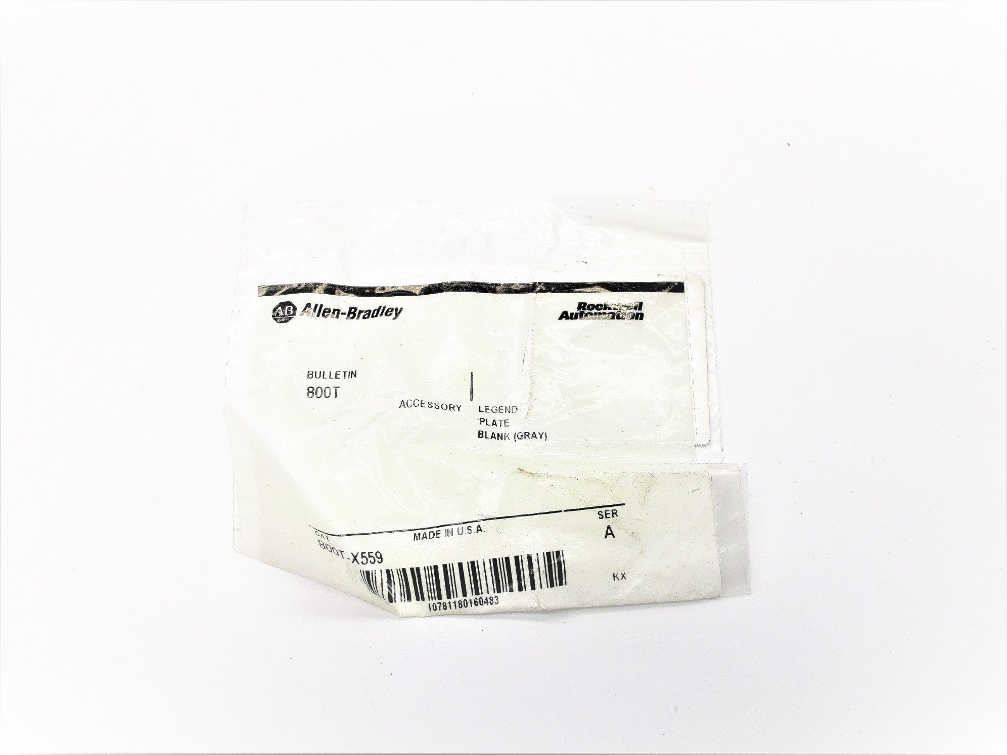 ALLEN BRADLEY 800T-X559 SER. A NSNP