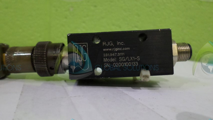 RJG INC. SG/LX1-S SENSOR ADAPTOR *USED*