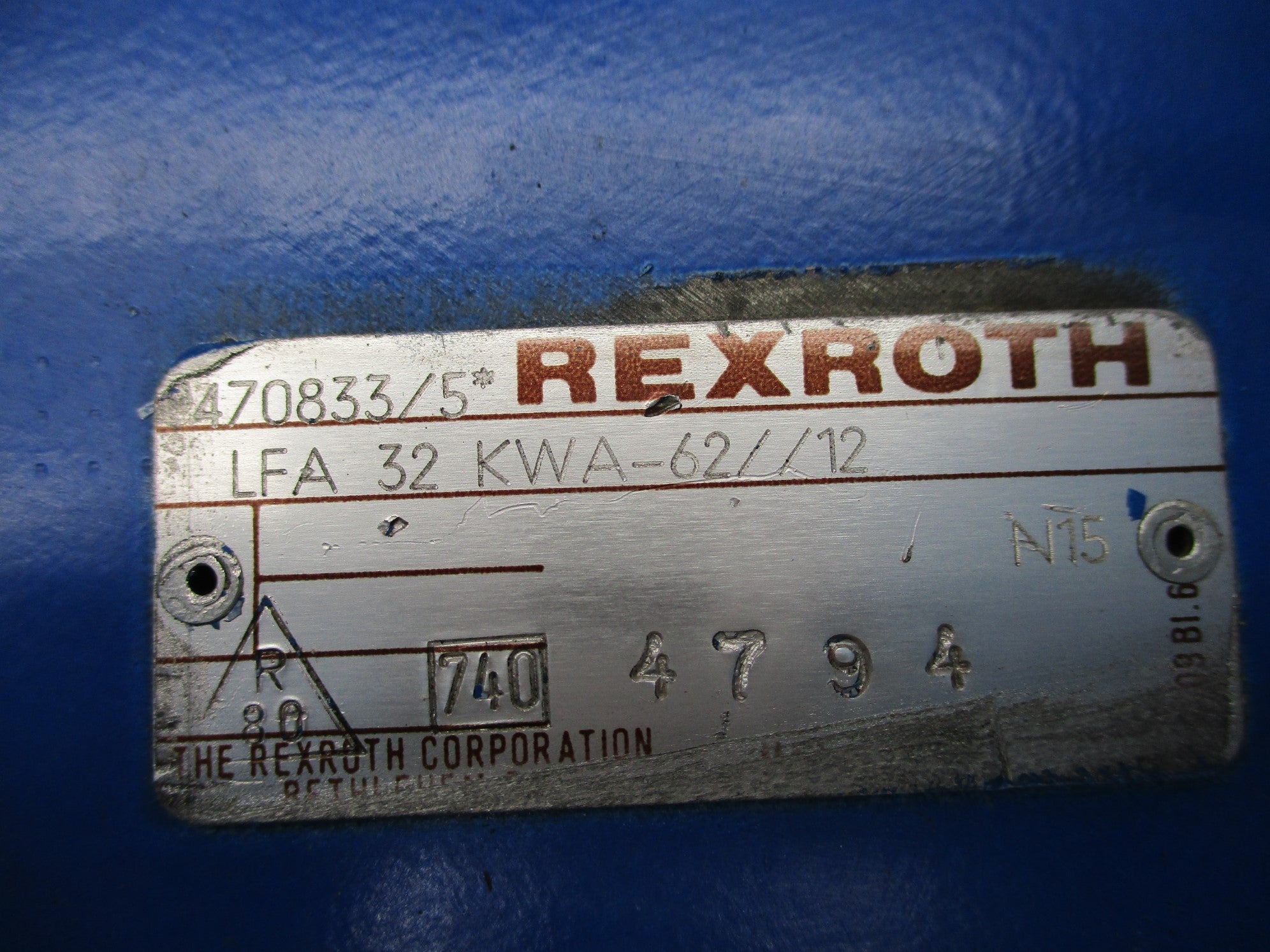REXROTH LFA32KWA-62//12 UNMP