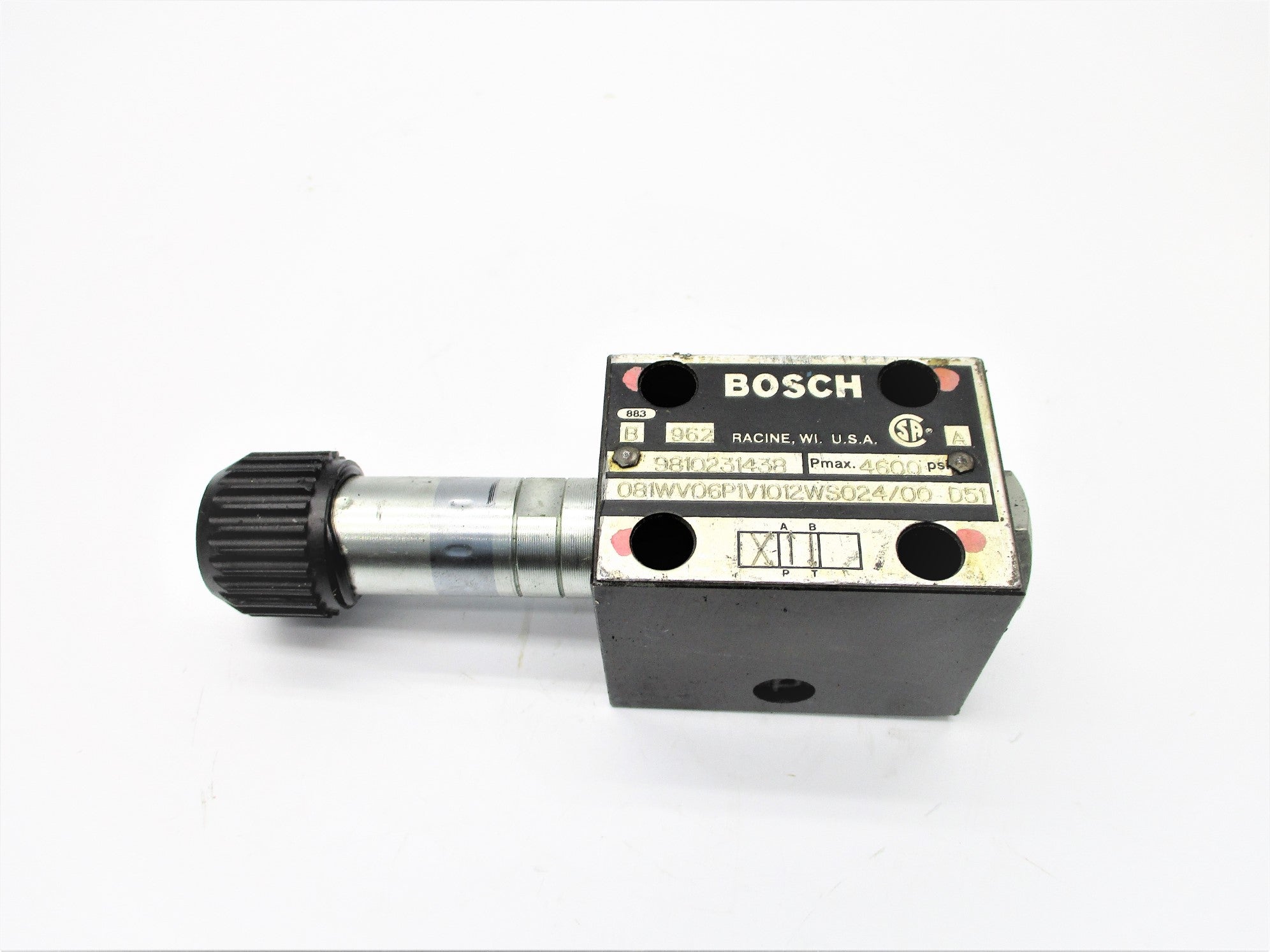 BOSCH 081WV06P1V1012WS024/00D51 9810231438 4600PSI UNMP