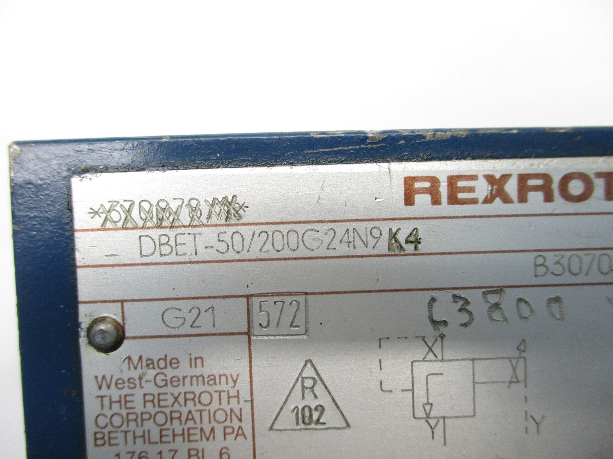 REXROTH DBET-50/200G24N9K4 UNMP