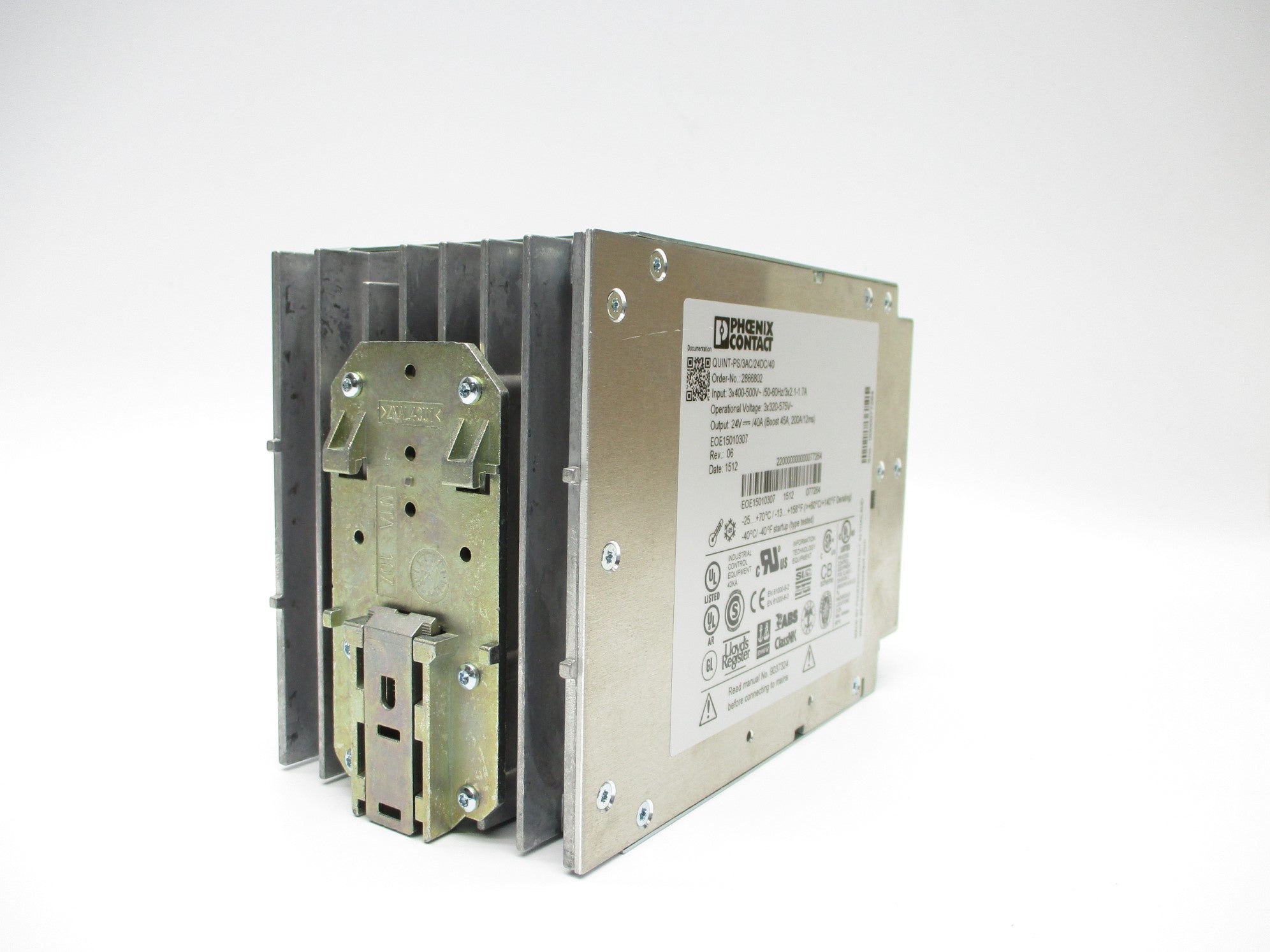 PHOENIX CONTACT QUINT-PS/3AC/24DC/40 NSNP