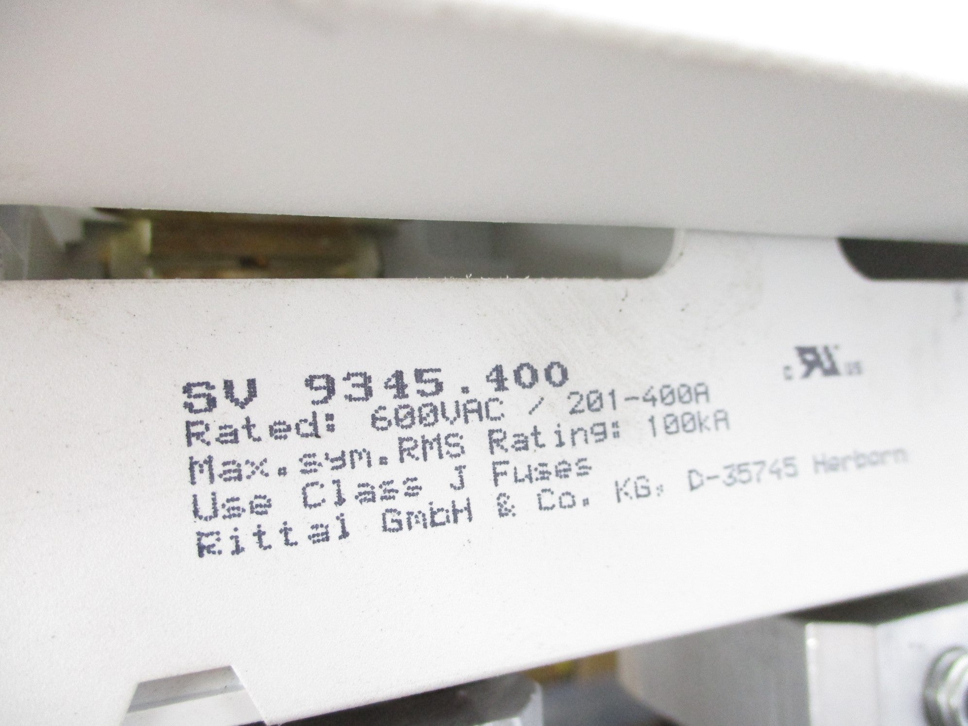 RITTAL SV9345.400 (AS PICTURED) NUPI