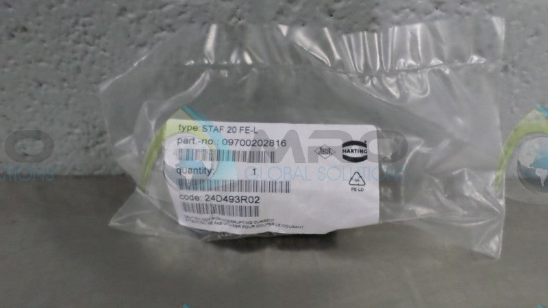HARTING 09700202816 CONNECTOR *NEW IN BAG*