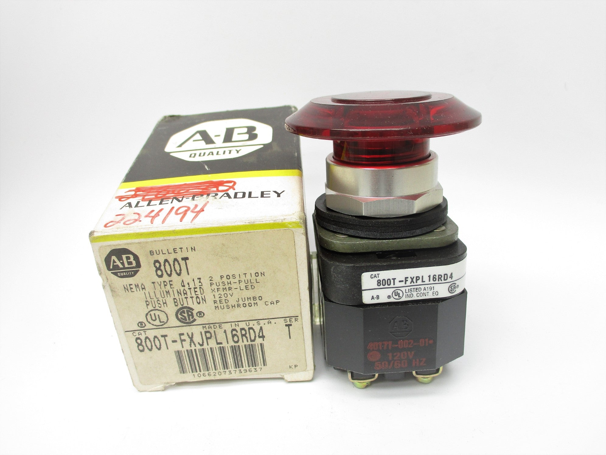 INDUSTRIAL SPARE PART 800T-FXJPL16RD4 SER. T (BK/YL) NSMP