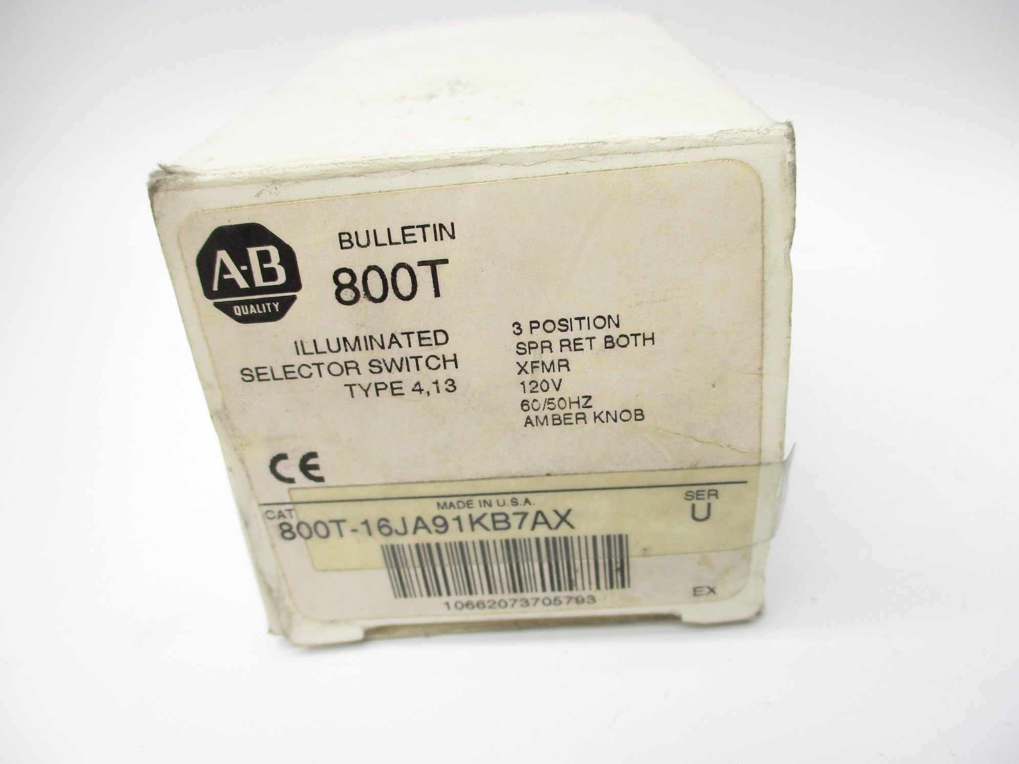 INDUSTRIAL SPARE PART 800T-16JA91KB7AX SER. U (WH) NSMP