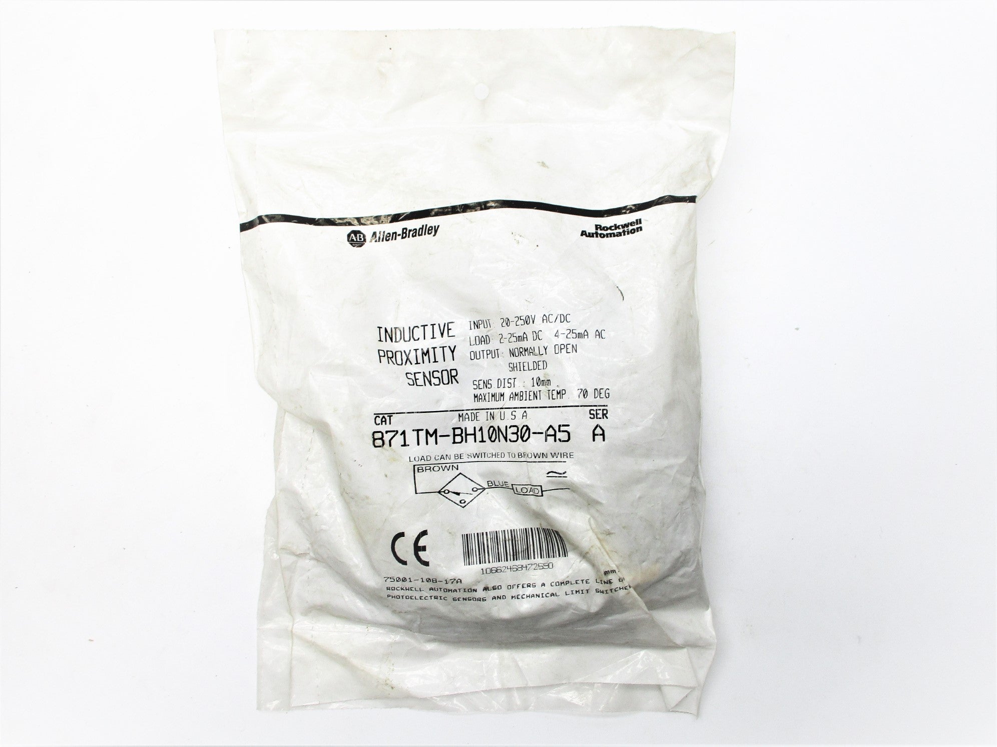 INDUSTRIAL SPARE PART 871TM-BH10N30-A5 SER. A NSMP