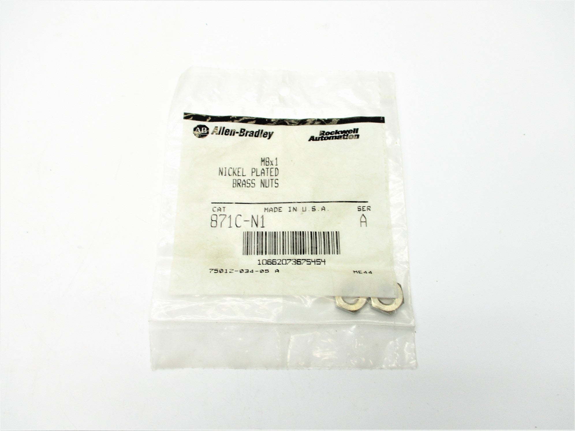 INDUSTRIAL SPARE PART 871C-N1 SER. A NSMP