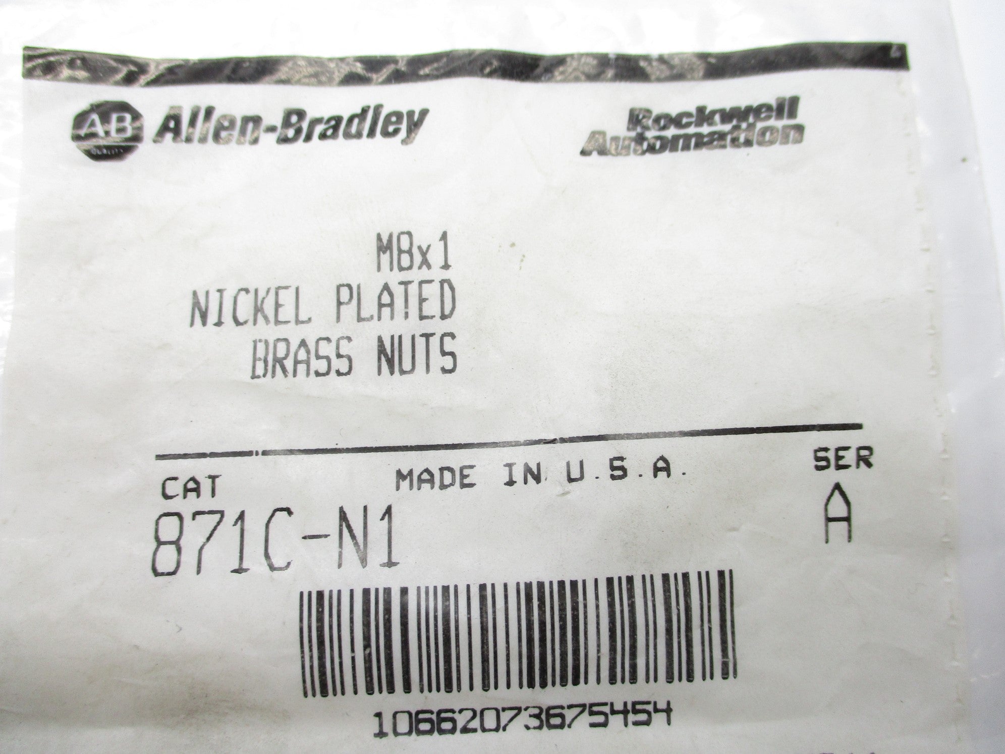 INDUSTRIAL SPARE PART 871C-N1 SER. A NSMP