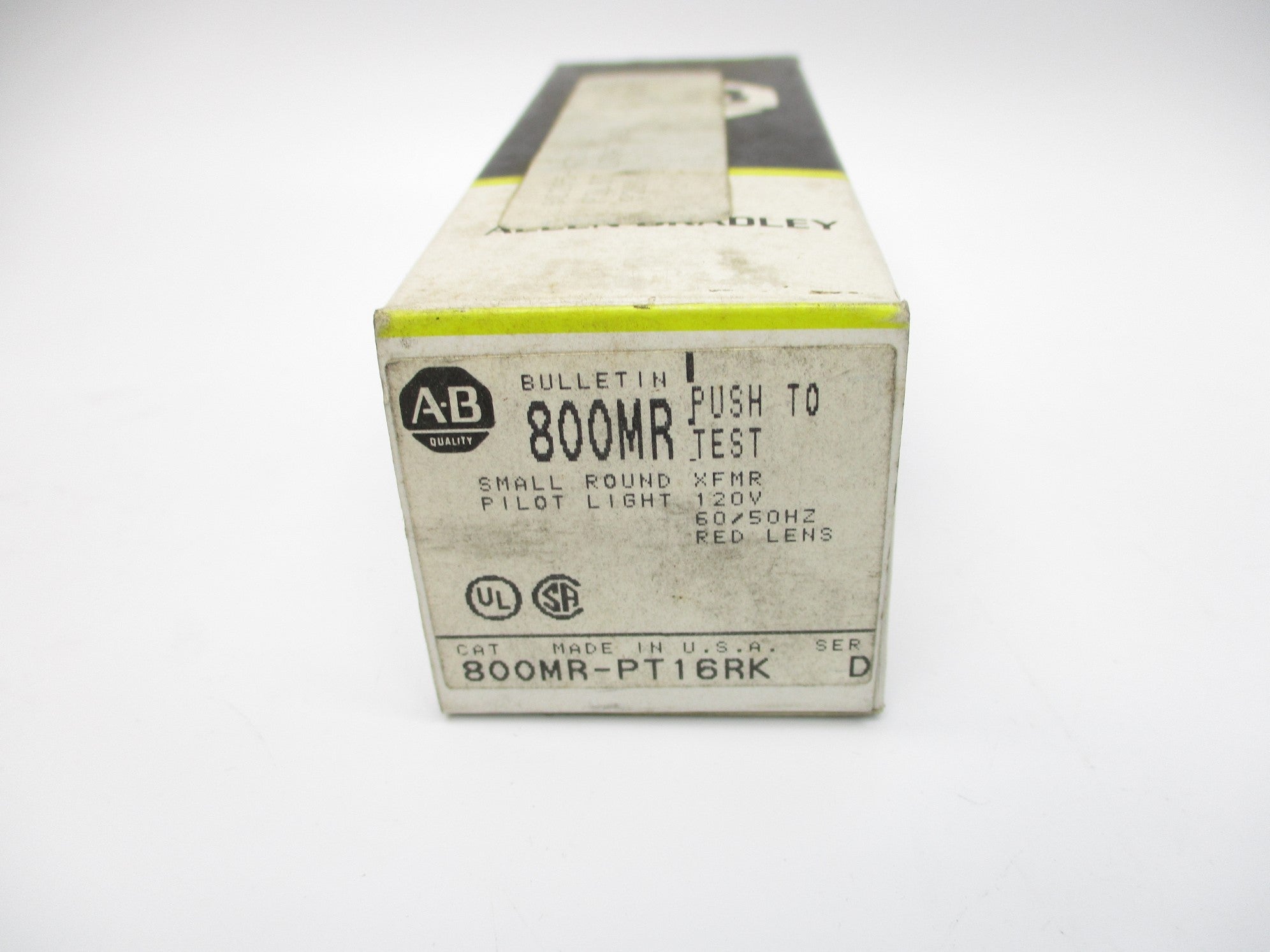 INDUSTRIAL SPARE PART 800MR-PT16RK SER. D (BK/YL) NSMP