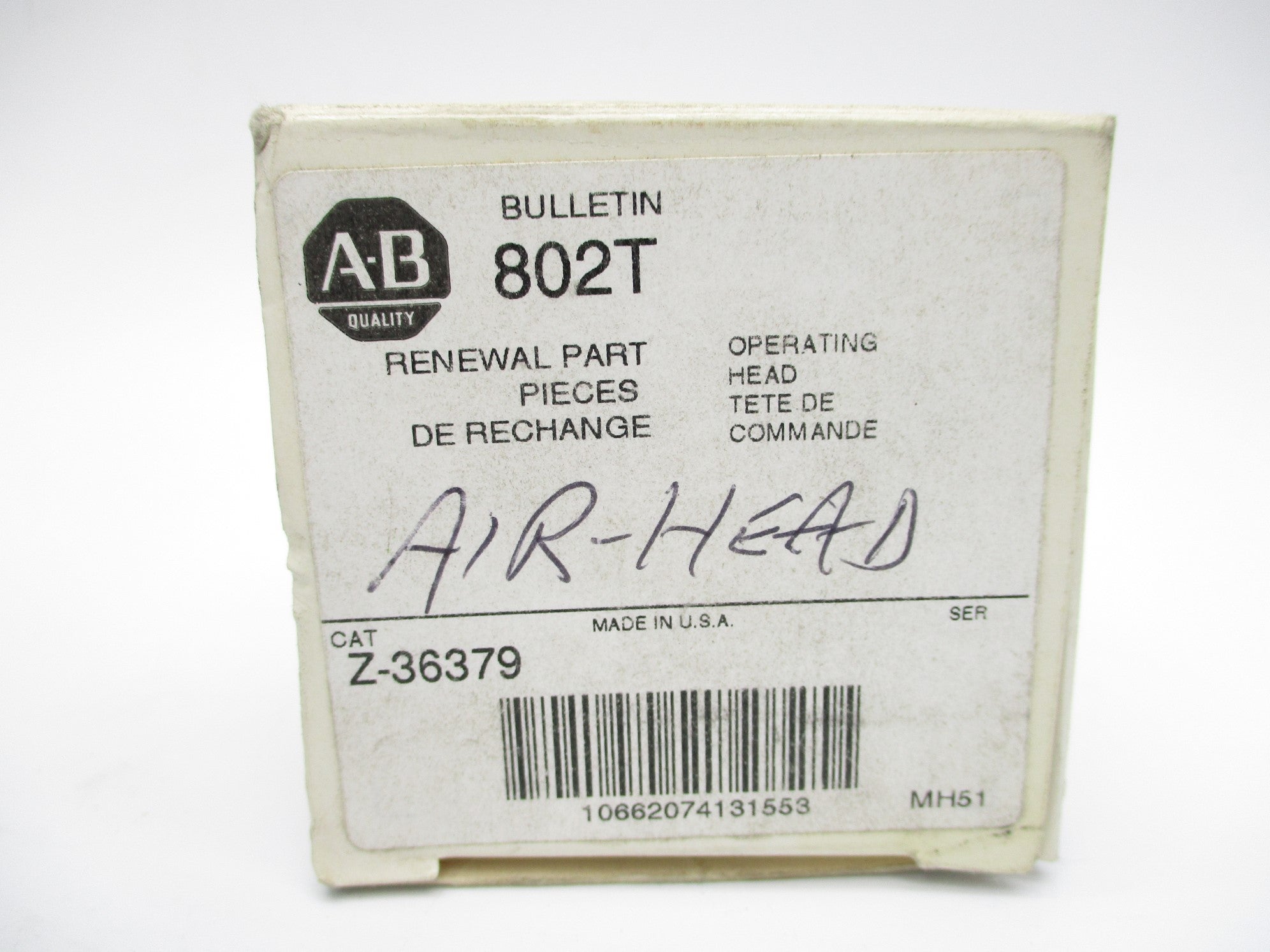 ALLEN BRADLEY Z-36379 (WH) NSMP