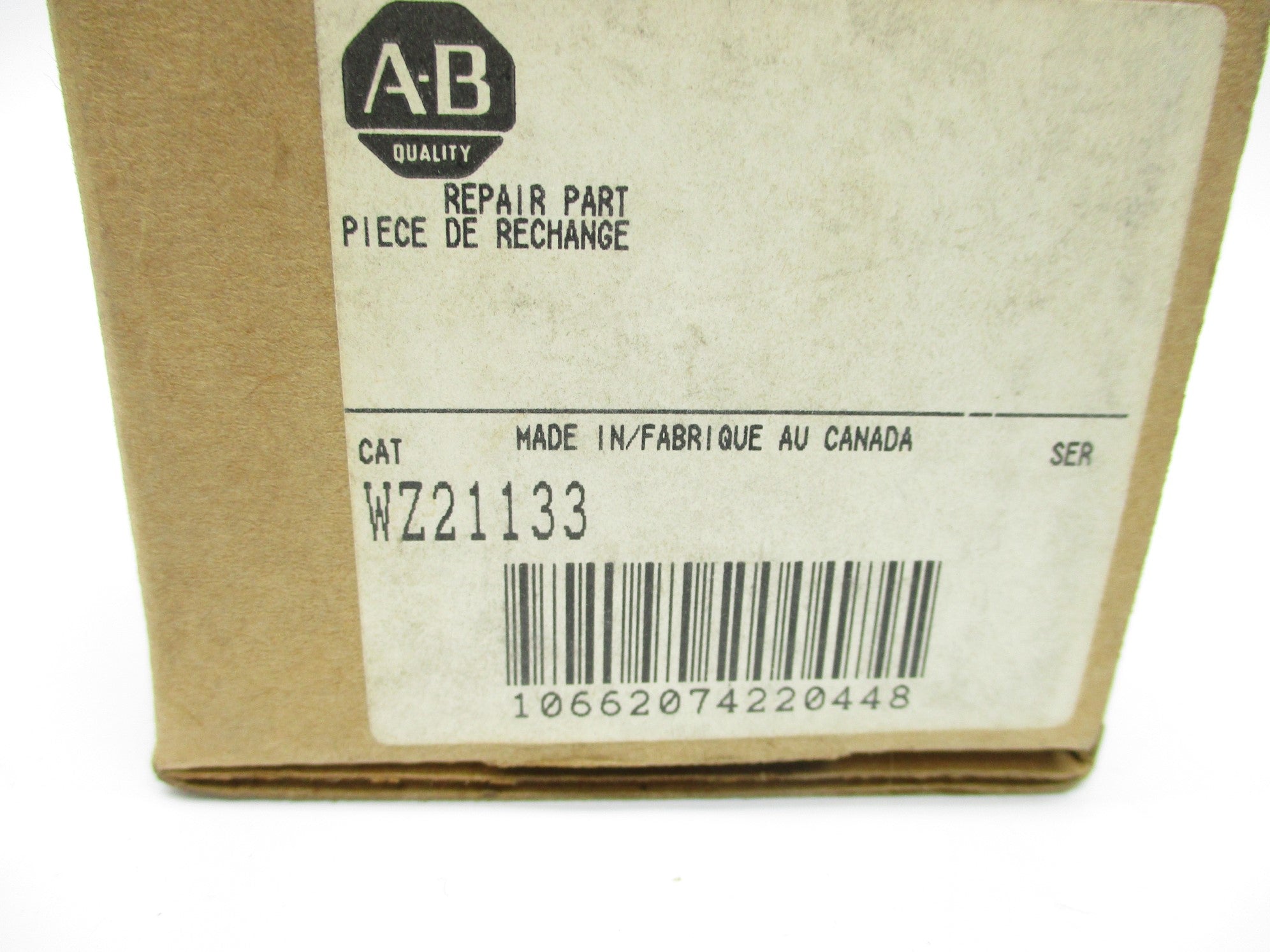 INDUSTRIAL SPARE PART WZ21133 (BR/WH) NSMP