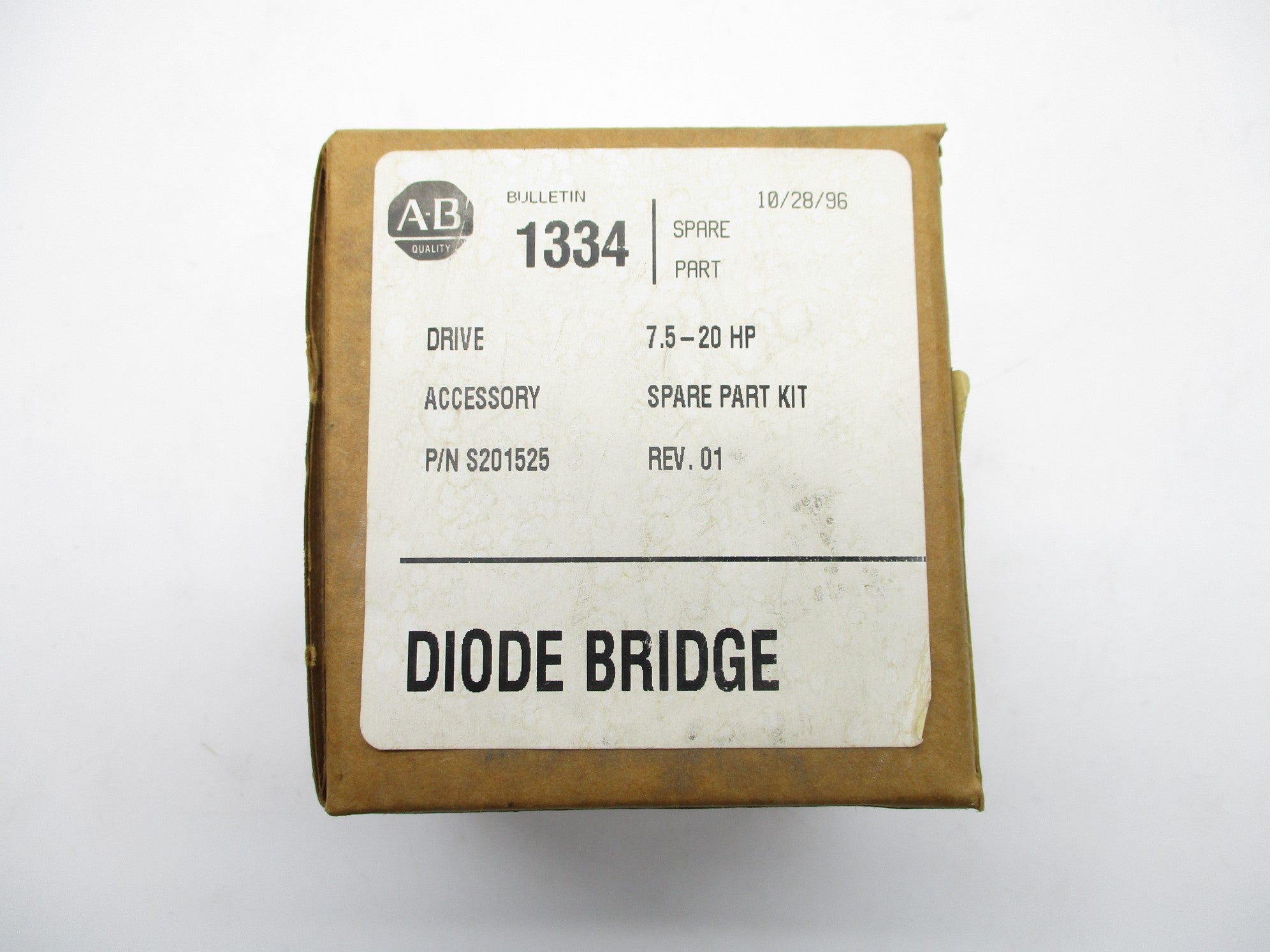 INDUSTRIAL SPARE PART S201525 (BR/WH) NSFS