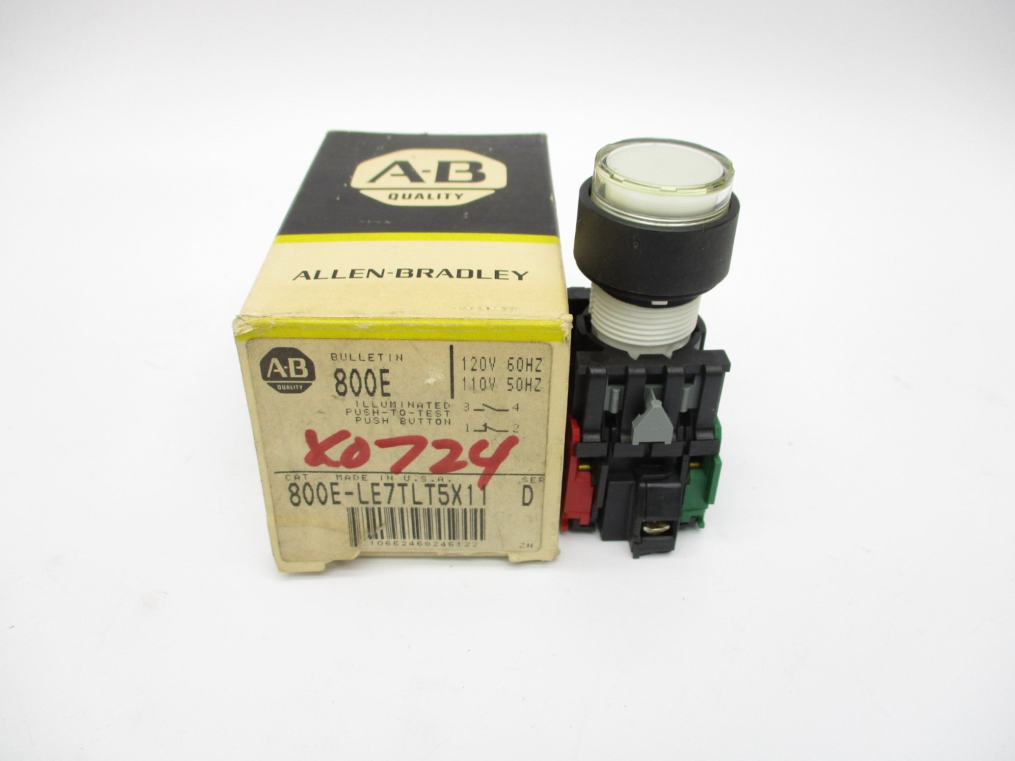 INDUSTRIAL SPARE PART 800E-LE7TLT5X11 SER. D (BK/YL) NSMP