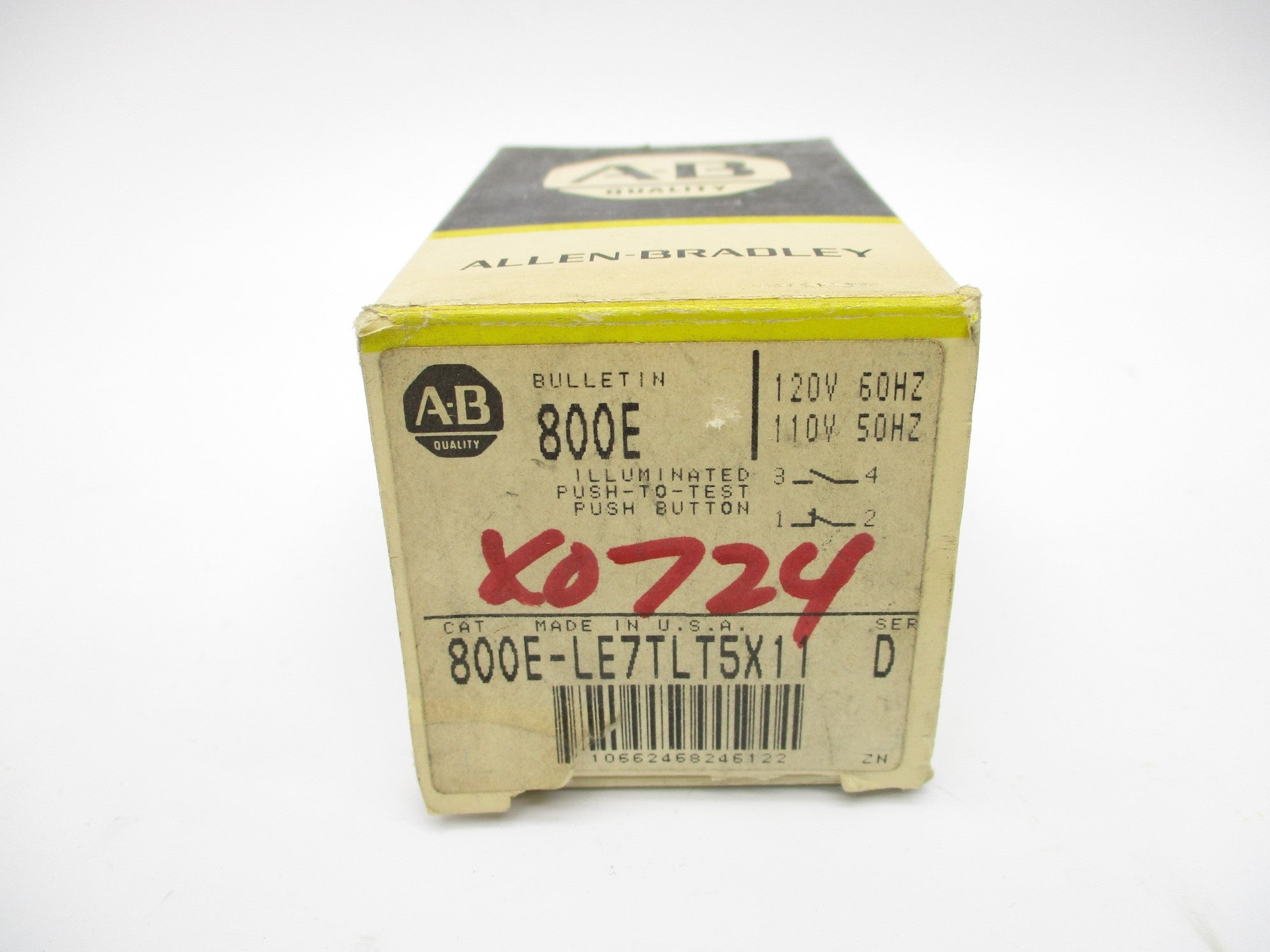 INDUSTRIAL SPARE PART 800E-LE7TLT5X11 SER. D (BK/YL) NSMP