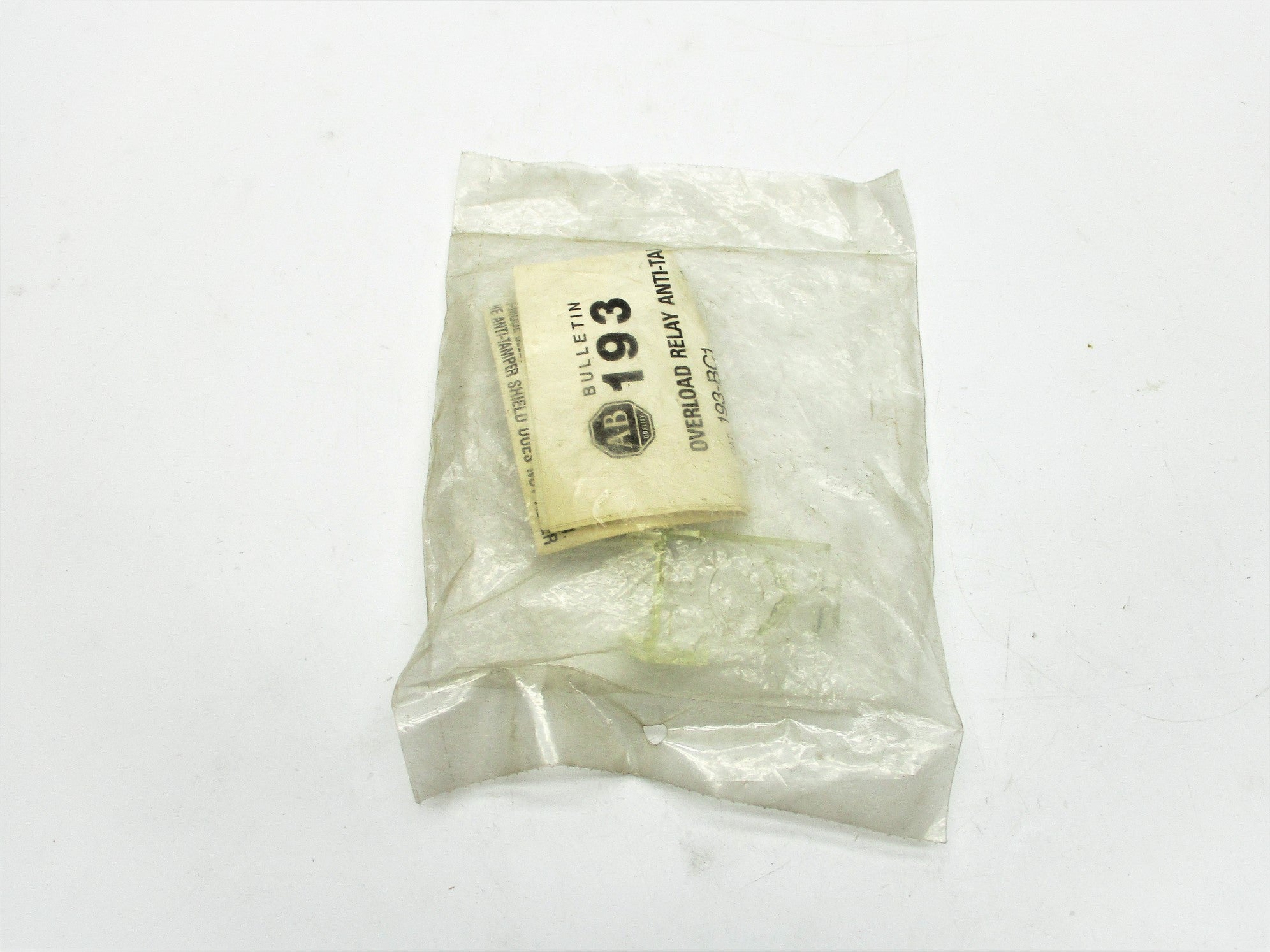 INDUSTRIAL SPARE PART 193-BC1 SER. A NSMP
