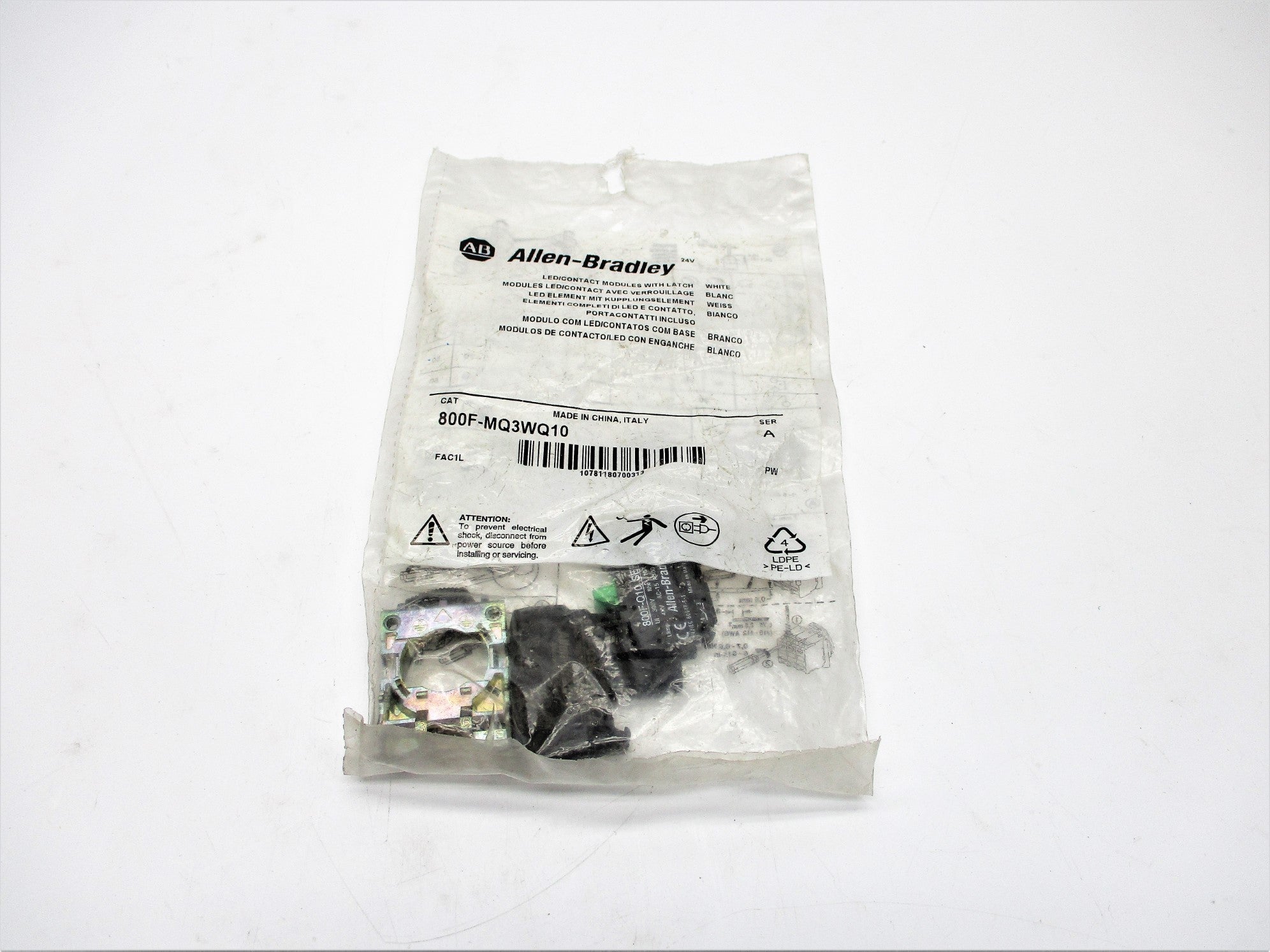 INDUSTRIAL SPARE PART 800F-MQ3WQ10 SER. A NSMP