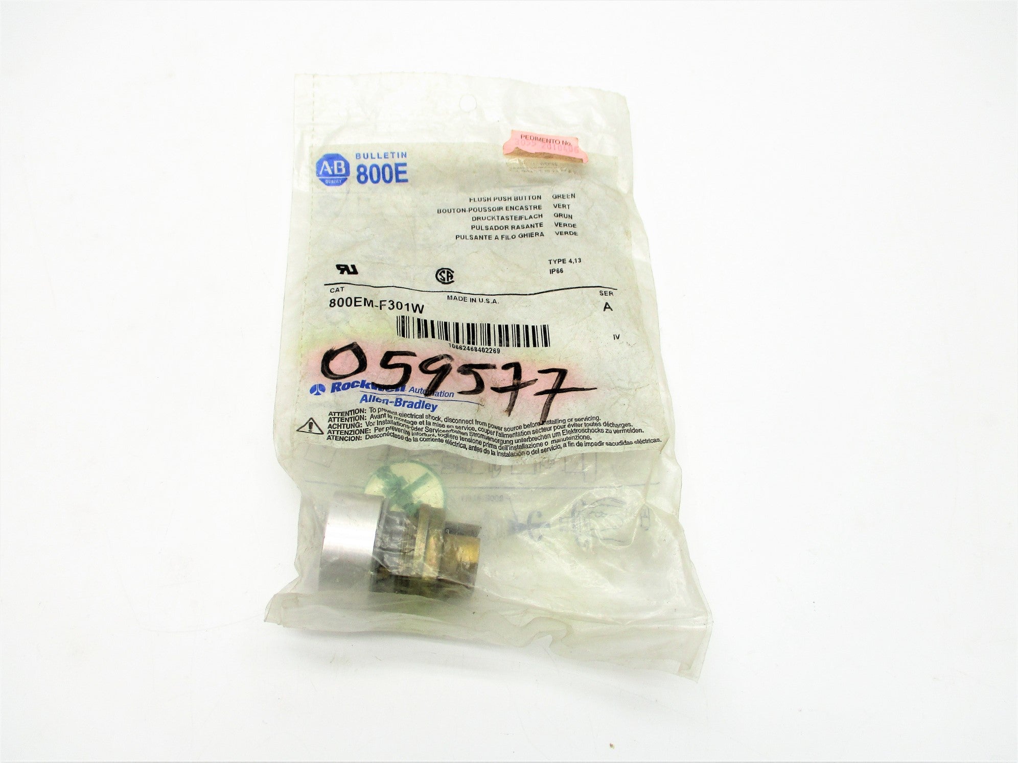 INDUSTRIAL SPARE PART 800EM-F301W SER. A NSMP
