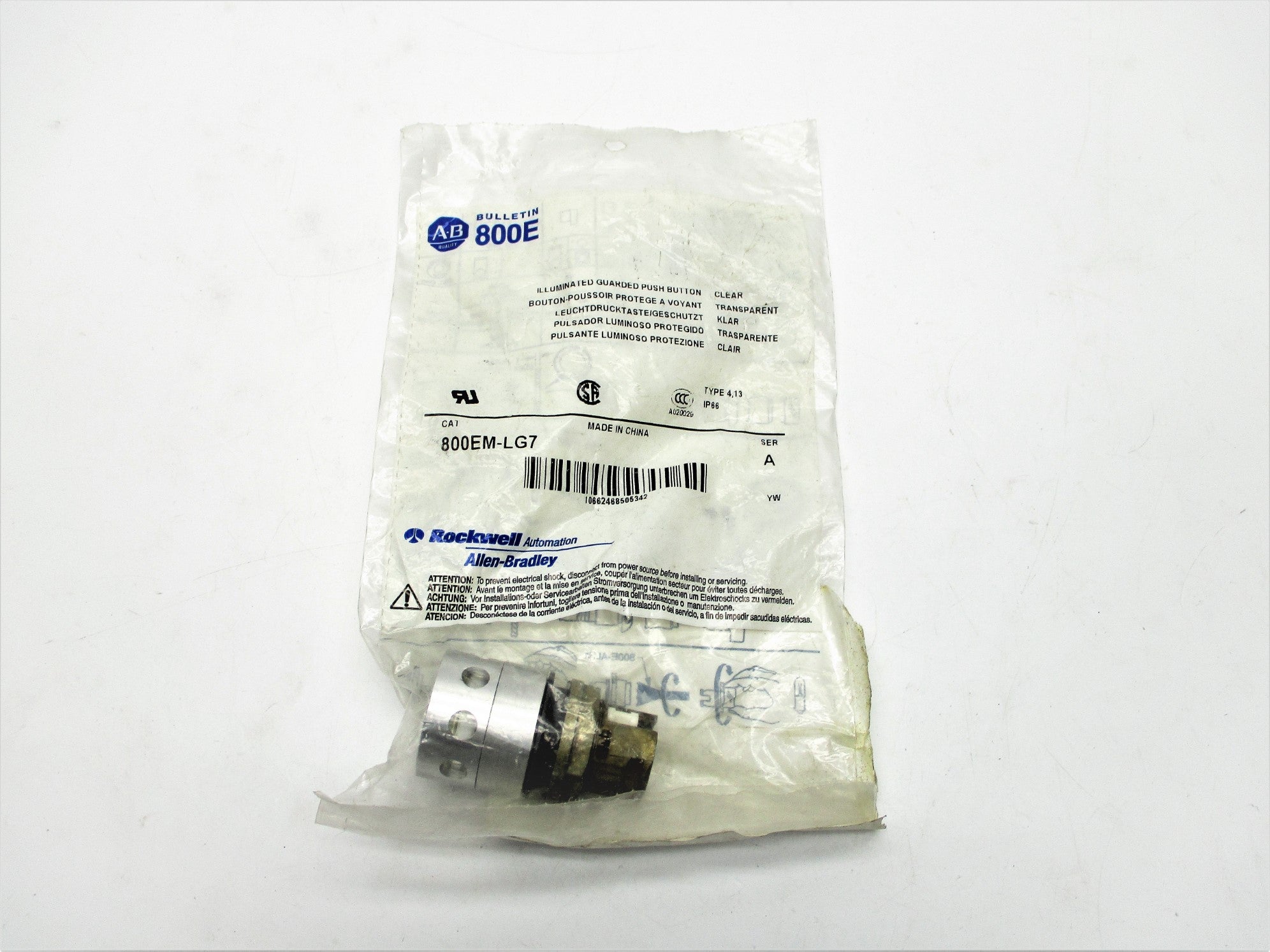 ALLEN BRADLEY 800EM-LG7 SER. A NSMP