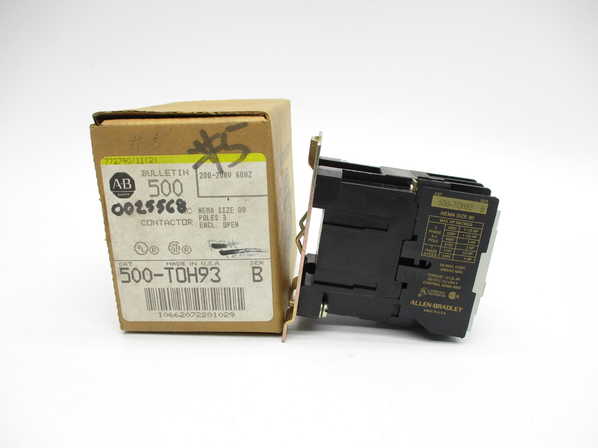 INDUSTRIAL SPARE PART 500-TOH93 SER. B 200-208V (BR/YL) NSMP