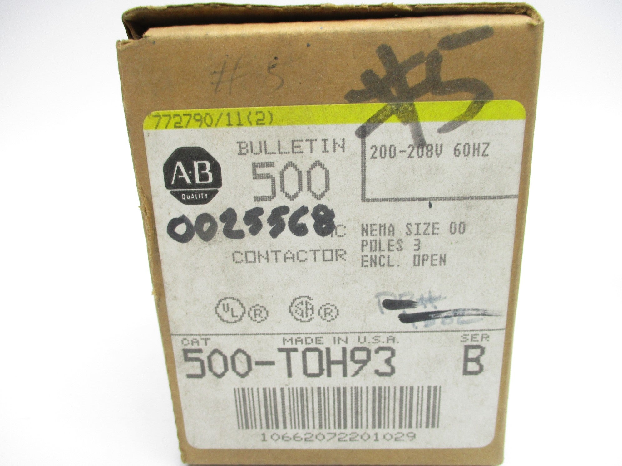 INDUSTRIAL SPARE PART 500-TOH93 SER. B 200-208V (BR/YL) NSMP