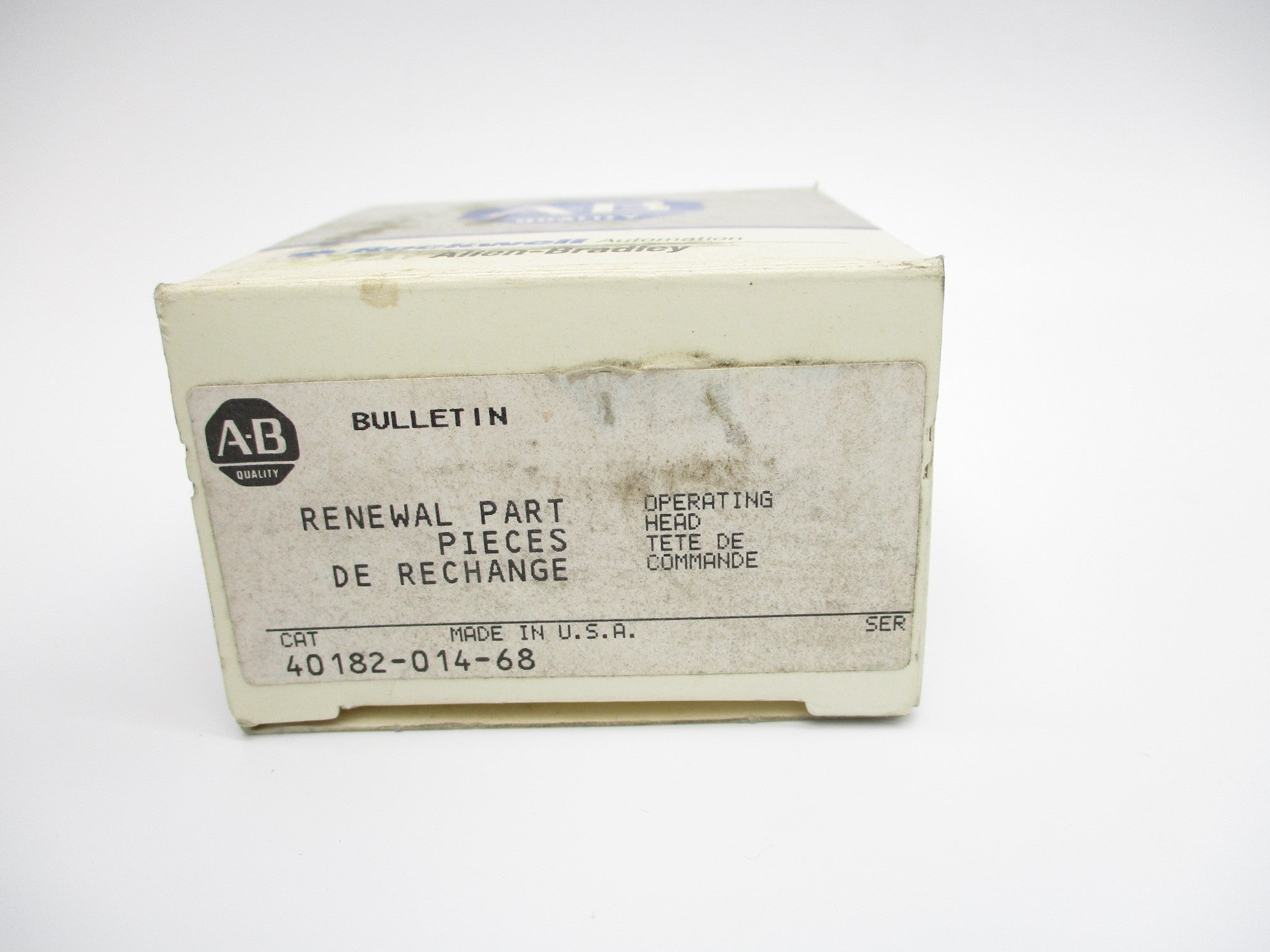 INDUSTRIAL SPARE PART 40182-014-68 (GY/BL) NSMP
