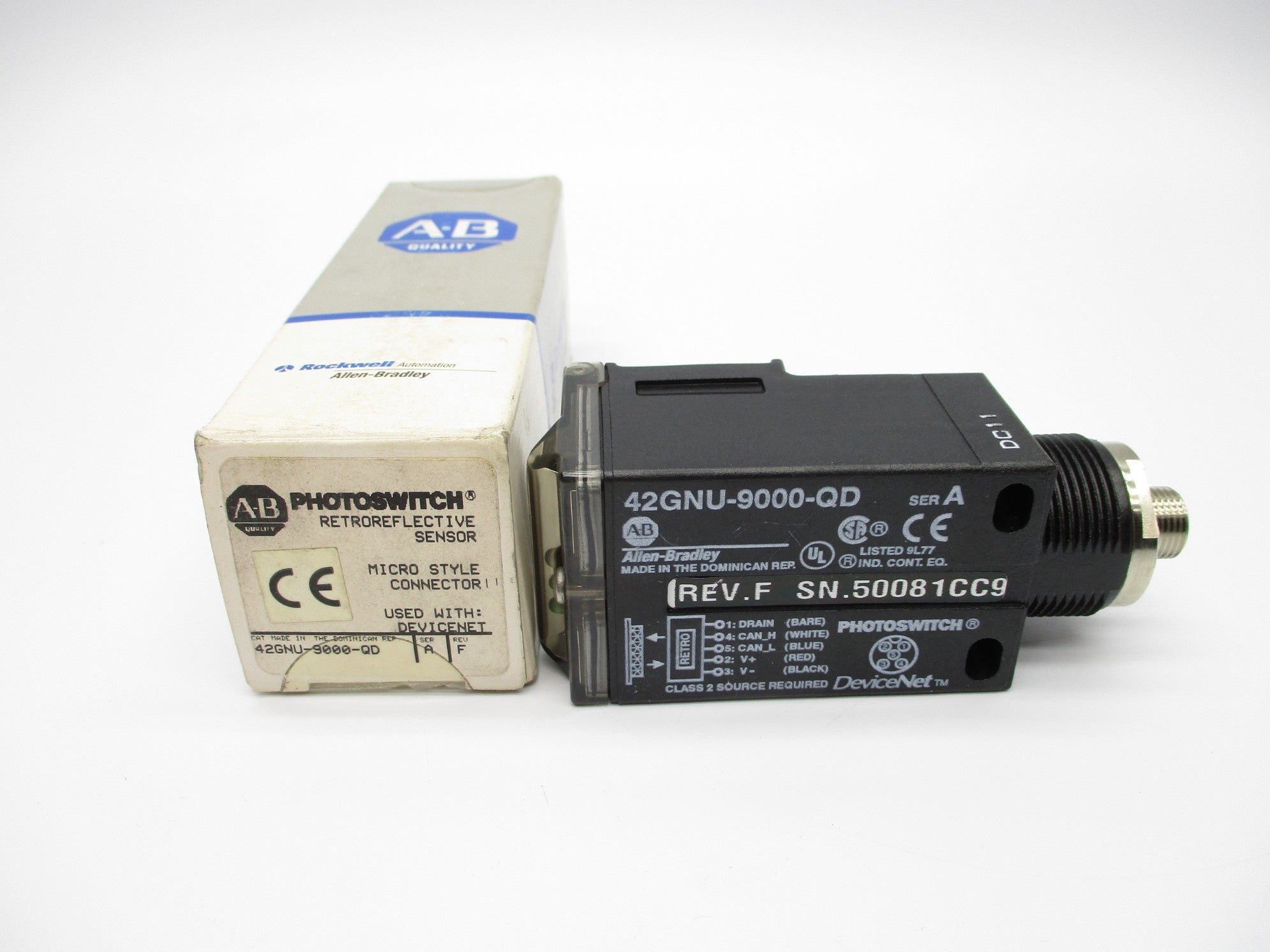 INDUSTRIAL SPARE PART 42GNU-9000-QD SER. A (GY/BL) NSMP
