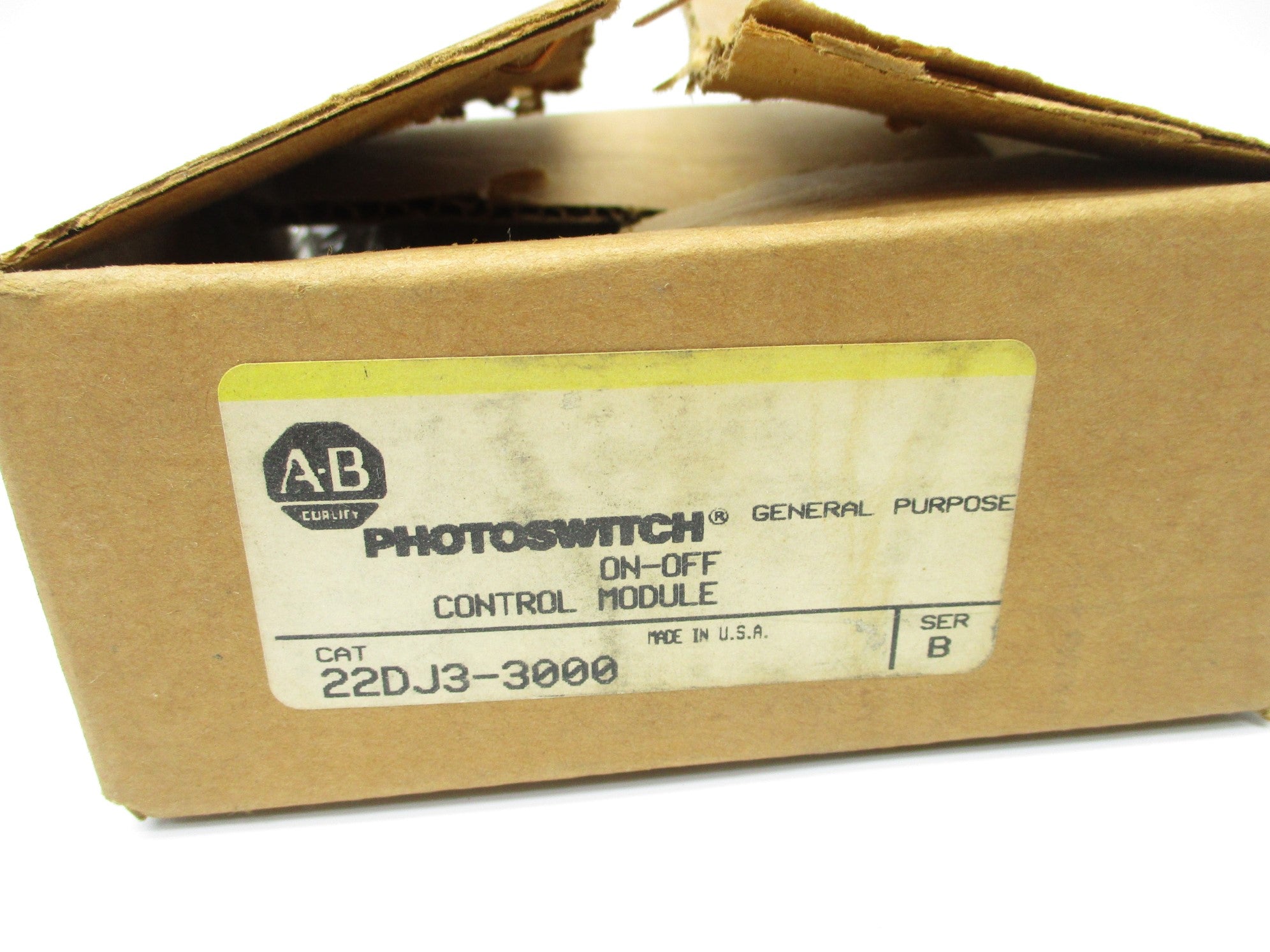 INDUSTRIAL SPARE PART 22DJ3-3000 SER. B (BR/YL) NSMP