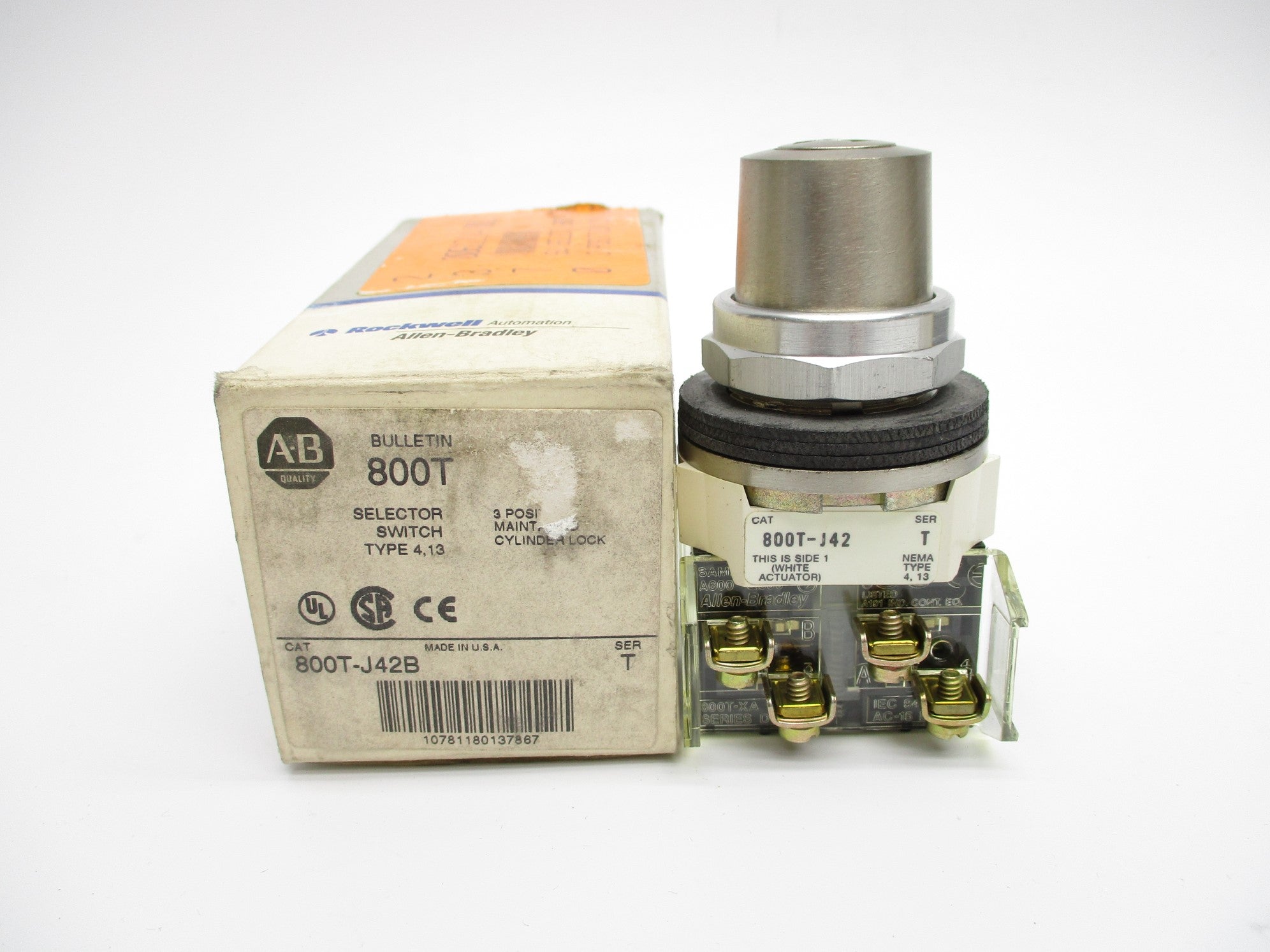 INDUSTRIAL SPARE PART 800T-J42B SER. T (NO KEY) (GY/BL) NSMP