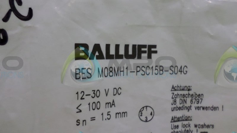 BALLUFF BES-M08MH1-PSC15B-S04G SENSOR *NEW IN ORGINAL PACKAGE*
