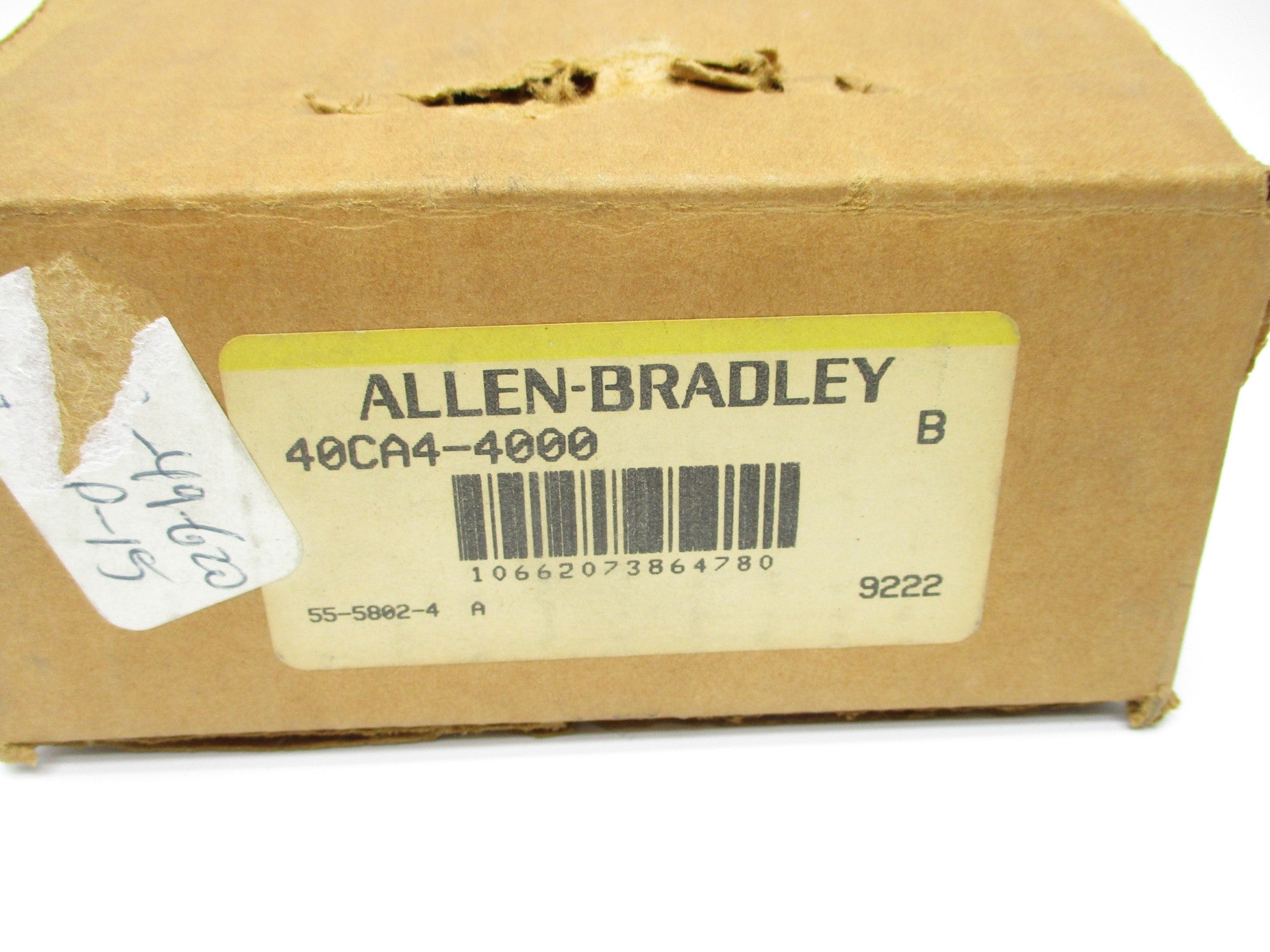 ALLEN BRADLEY 40CA4-4000 SER. B (BR/YL) NSMP