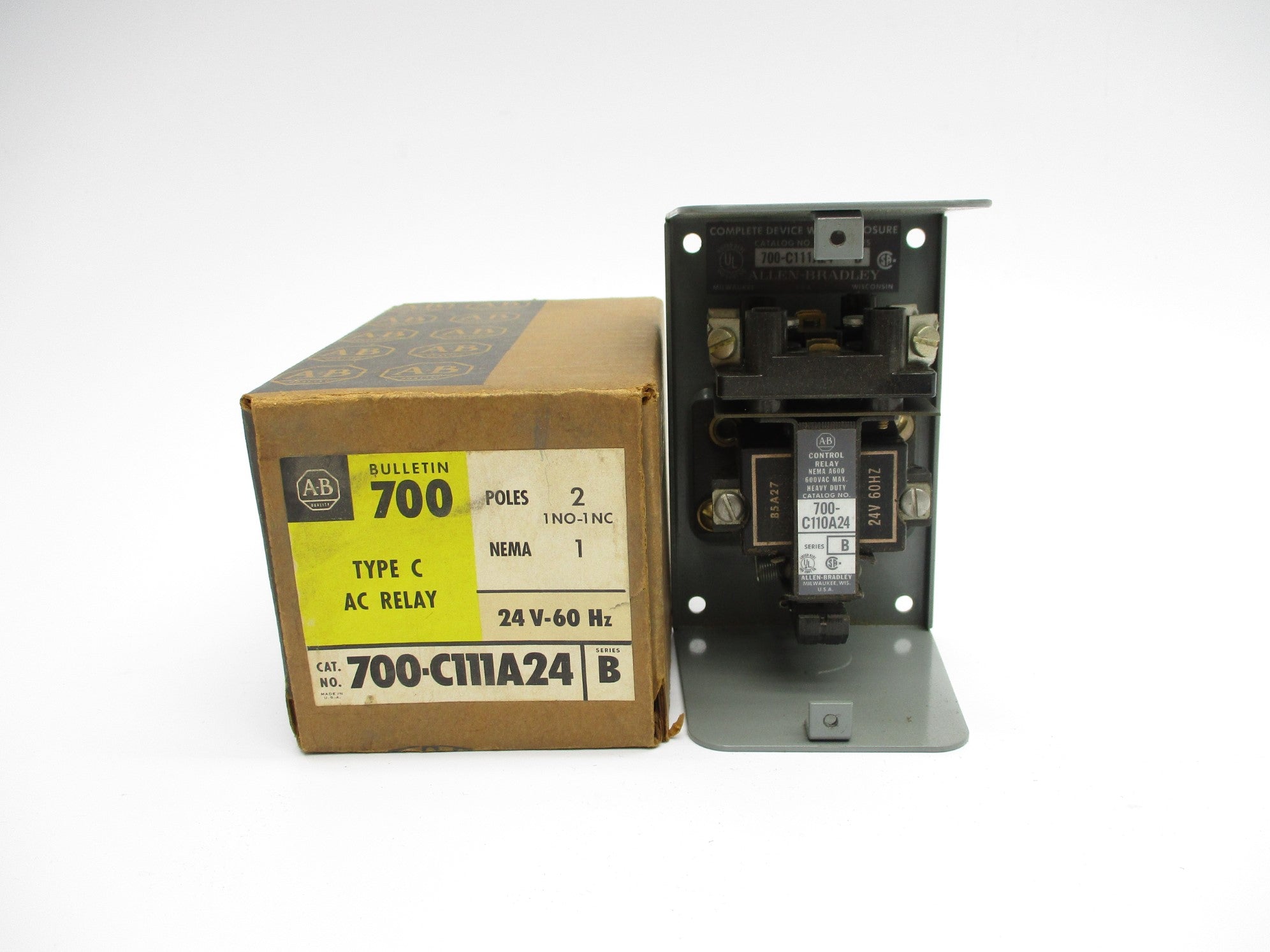 INDUSTRIAL SPARE PART 700-C111A24 SER. B 24V (BR/YL) NSMP
