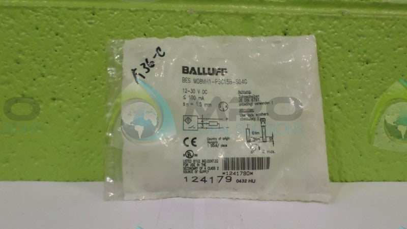 BALLUFF BES-M08MH1-PSC15B-S04G SENSOR *NEW IN ORGINAL PACKAGE*