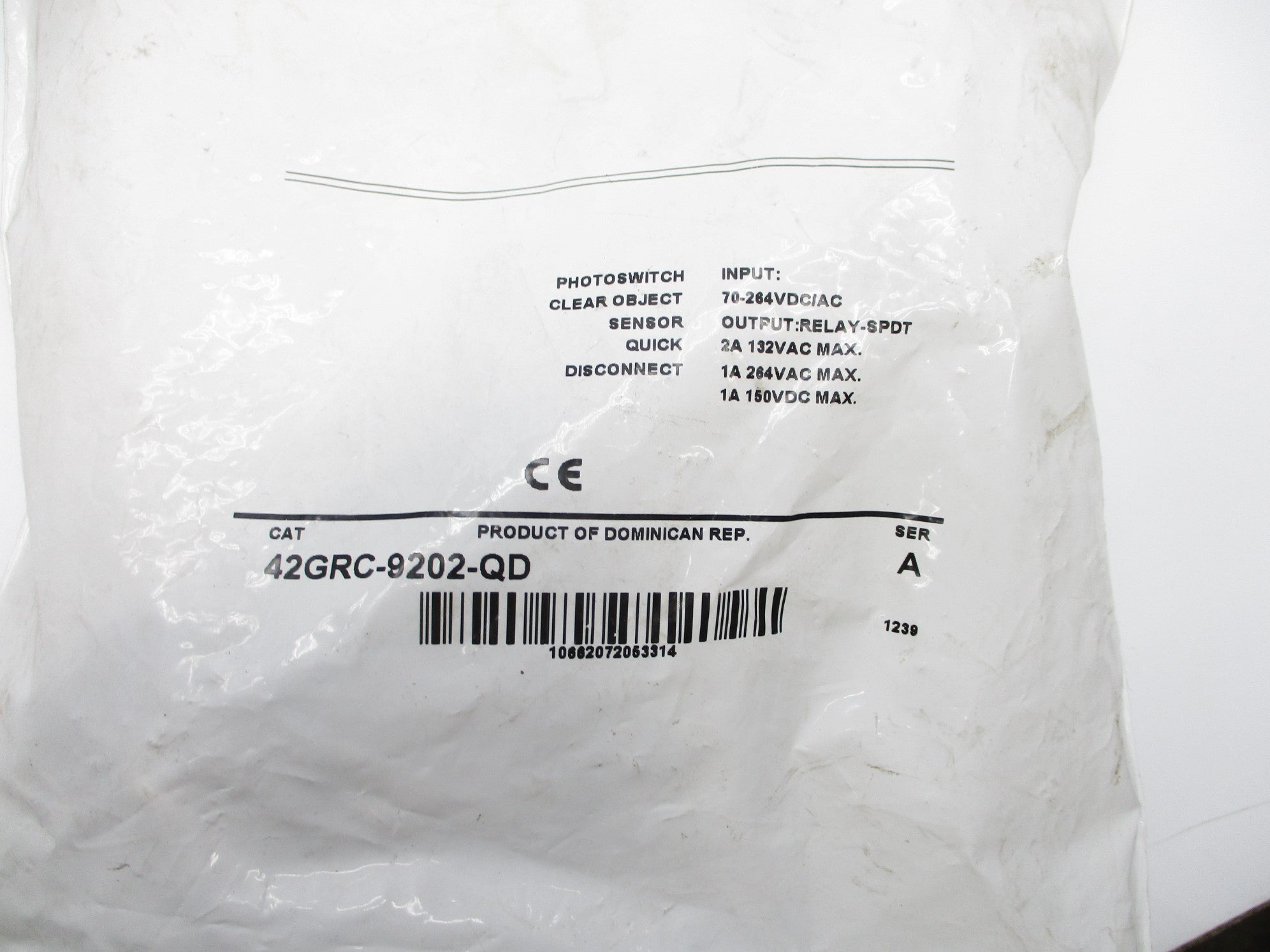 ALLEN BRADLEY 42GRC-9202-QD SER. A NSMP