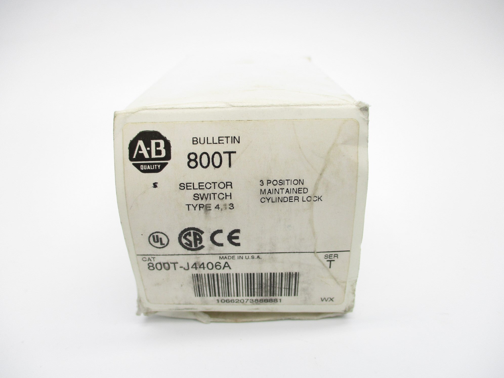 INDUSTRIAL SPARE PART 800T-J4406A SER. T (WH) NSMP