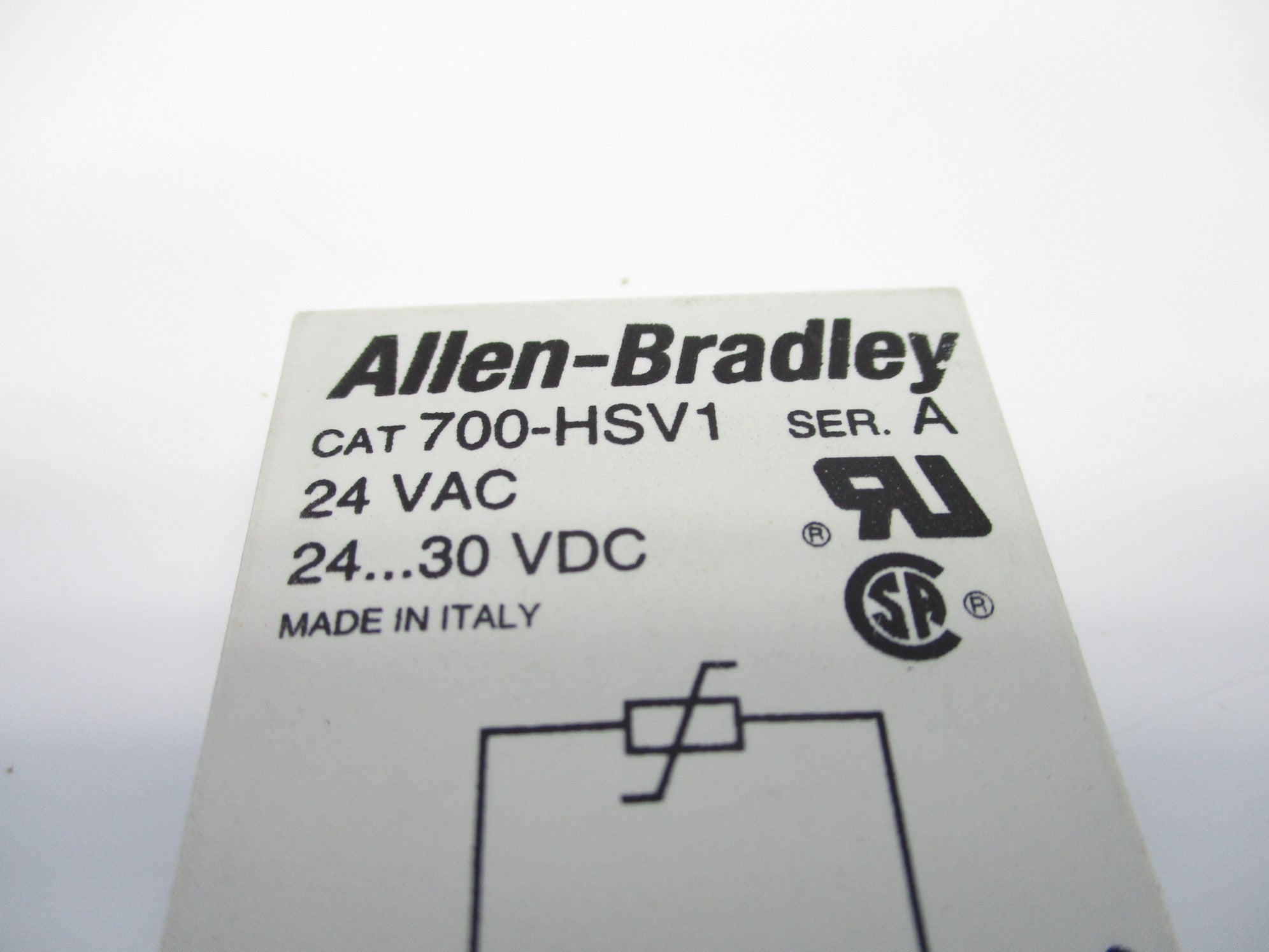 INDUSTRIAL SPARE PART 700-HSV1 SER. A 24VAC NSNP
