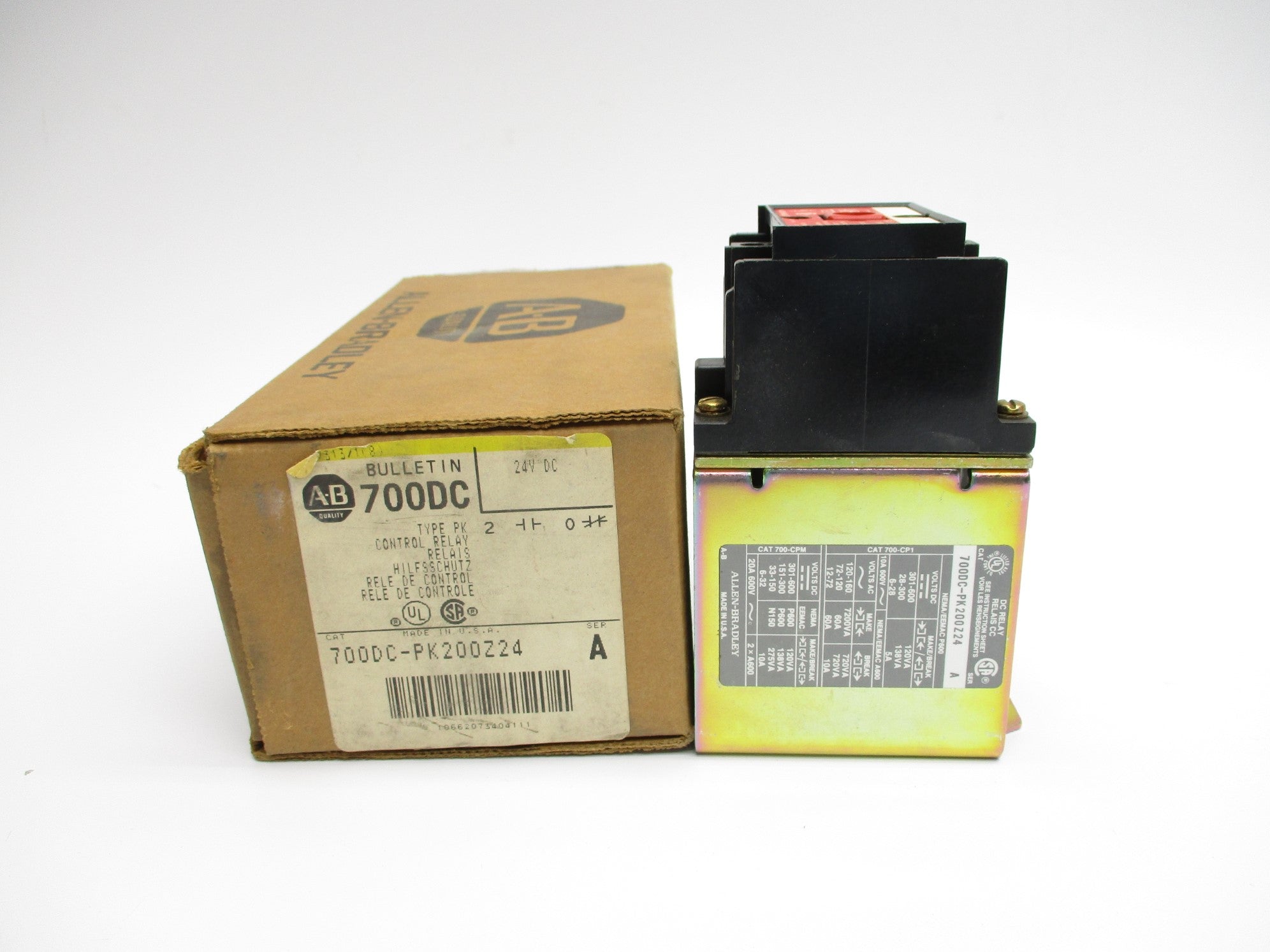 INDUSTRIAL SPARE PART 700DC-PK200Z24 SER. A 24VDC (BR/YL) NSMP