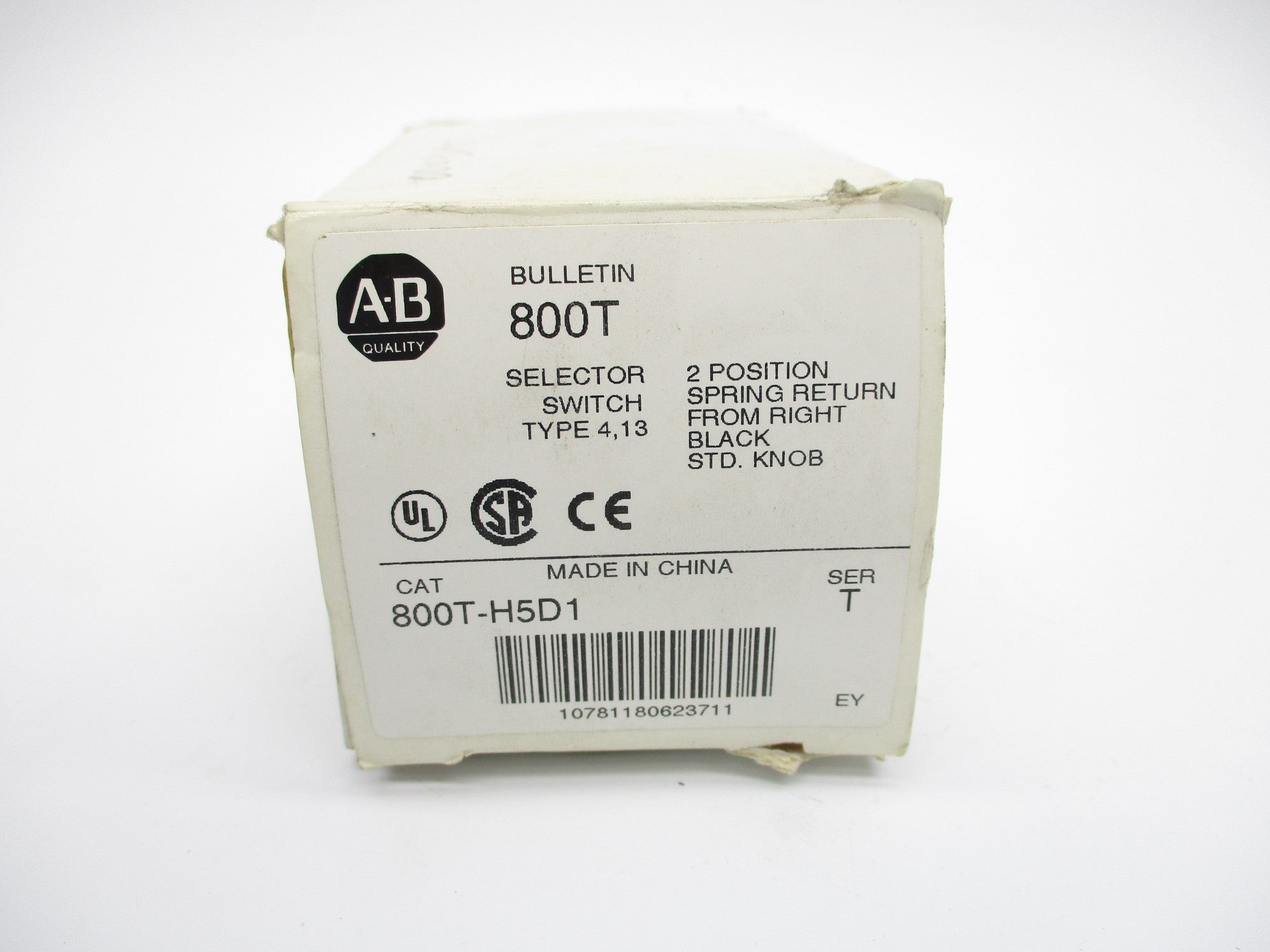 ALLEN BRADLEY 800T-H5D1 SER. T (WH) NSMP