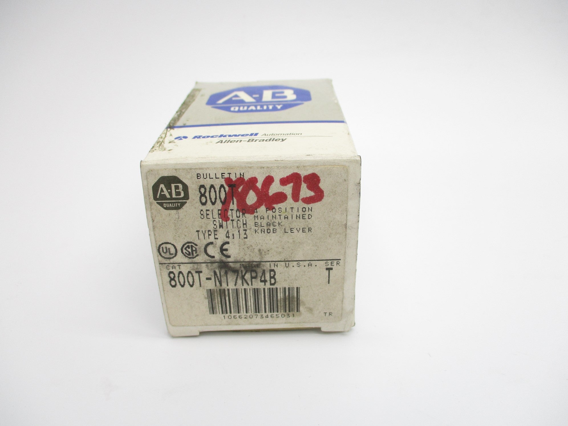 ALLEN BRADLEY 800T-N17KP4B SER. T (GY/BL) NSMP